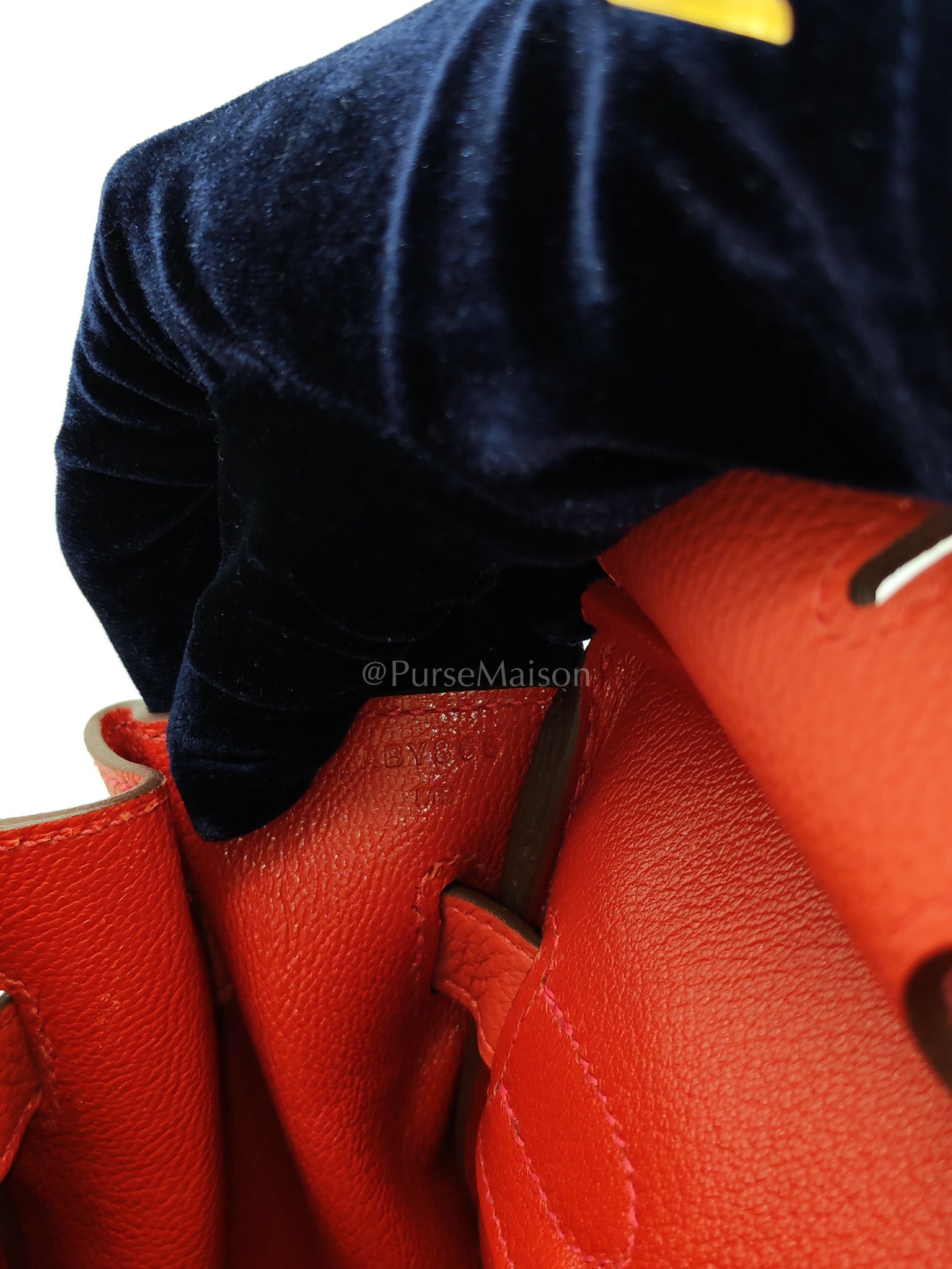 Birkin 30 in Rouge Pivoine Togo Leather Palladium Hardware Stamp A(2017) | Purse Maison Luxury Bags Shop