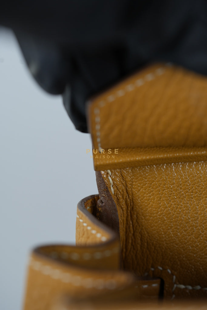 Birkin 30 Naturel Sable in Togo Leather & Gold Hardware Stamp T (2015) | Purse Maison Luxury Bags Shop