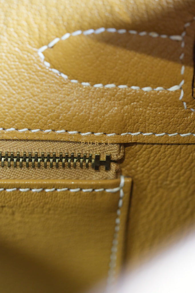 Birkin 30 Naturel Sable in Togo Leather & Gold Hardware Stamp T (2015) | Purse Maison Luxury Bags Shop