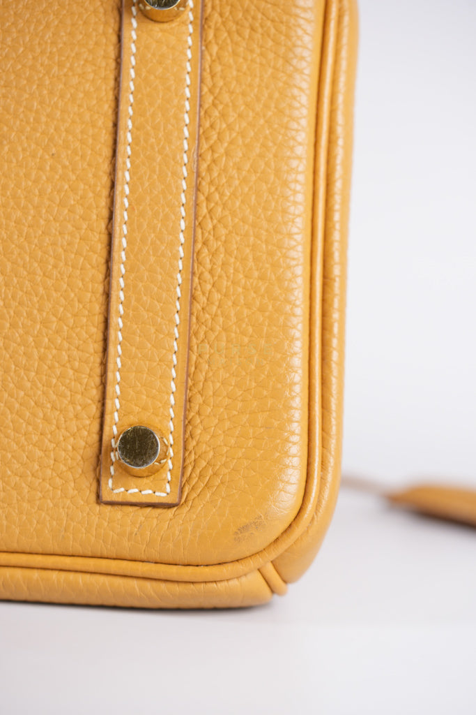 Birkin 30 Naturel Sable in Togo Leather & Gold Hardware Stamp T (2015) | Purse Maison Luxury Bags Shop