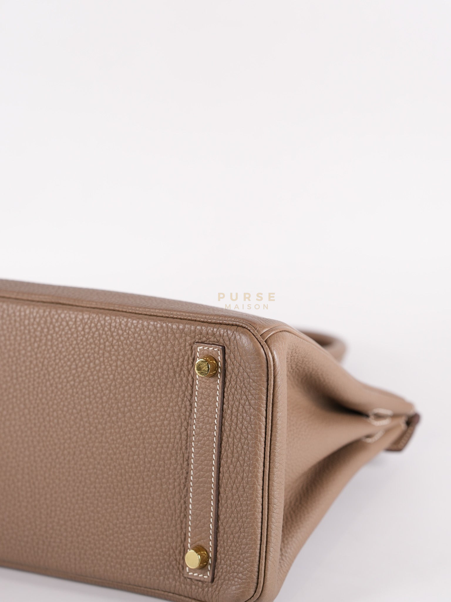 Birkin 30 Retourne Etoupe in Togo Leather and Gold Hardware Stamp Y (2020) | Purse Maison Luxury Bags Shop