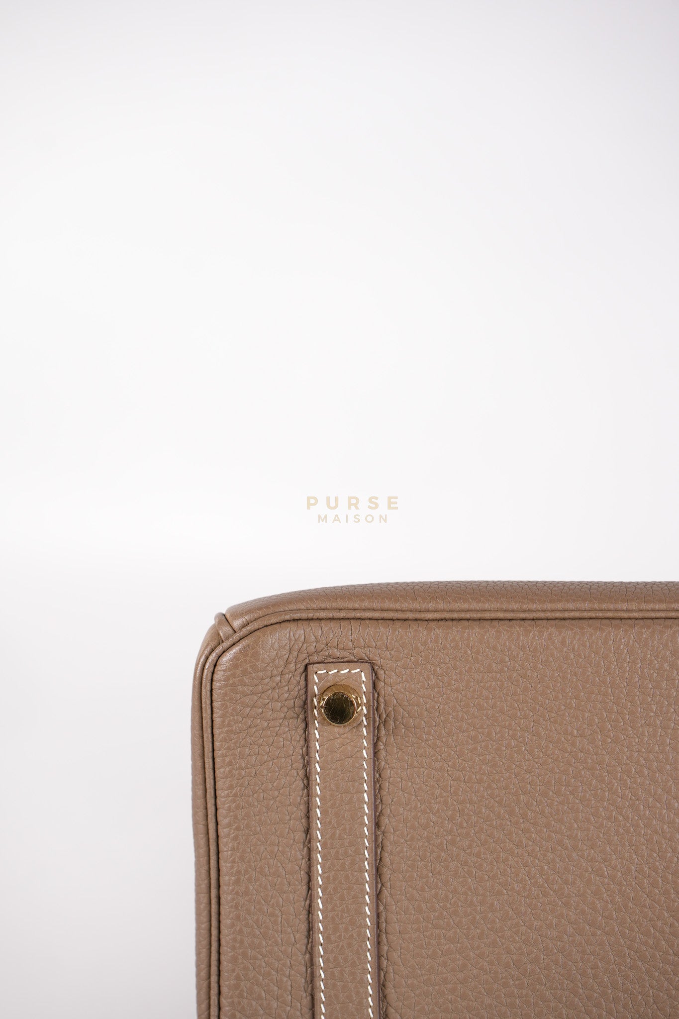 Birkin 30 Retourne Etoupe in Togo Leather and Gold Hardware Stamp Y (2020) | Purse Maison Luxury Bags Shop