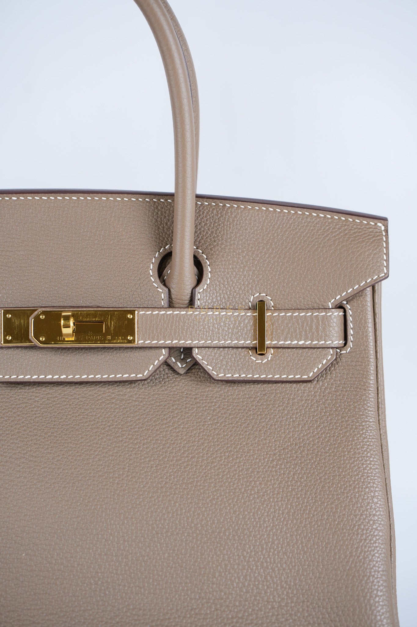 Birkin 30 Retourne Etoupe in Togo Leather and Gold Hardware Stamp Y (2020) | Purse Maison Luxury Bags Shop