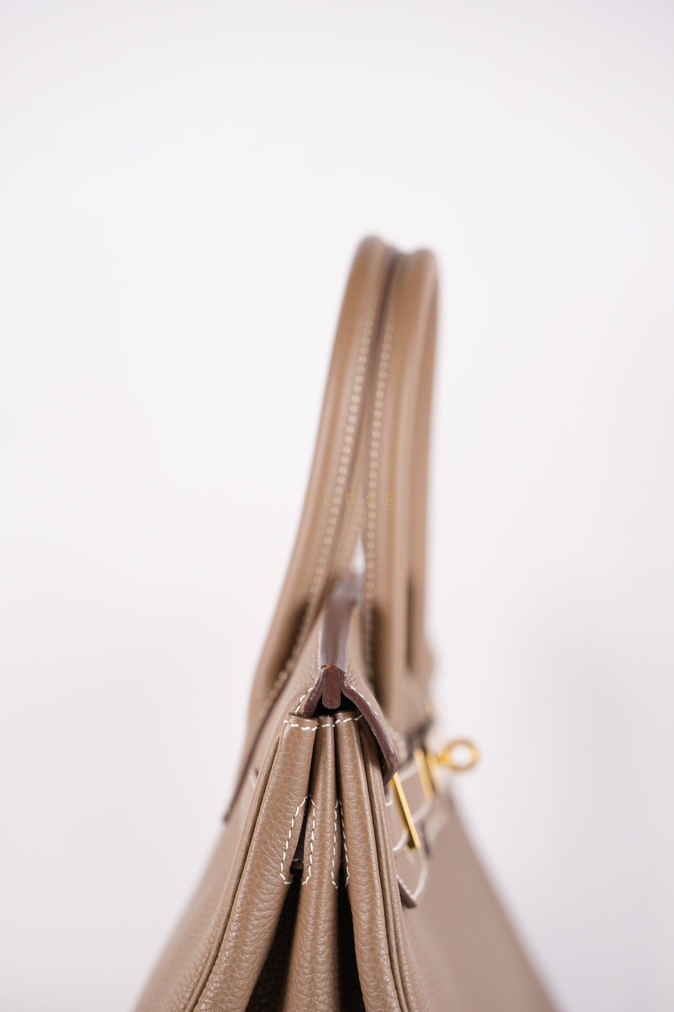 Birkin 30 Retourne Etoupe in Togo Leather and Gold Hardware Stamp Y (2020) | Purse Maison Luxury Bags Shop
