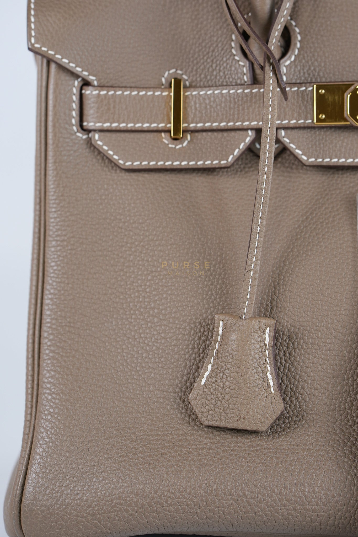 Birkin 30 Retourne Etoupe in Togo Leather and Gold Hardware Stamp Y (2020) | Purse Maison Luxury Bags Shop
