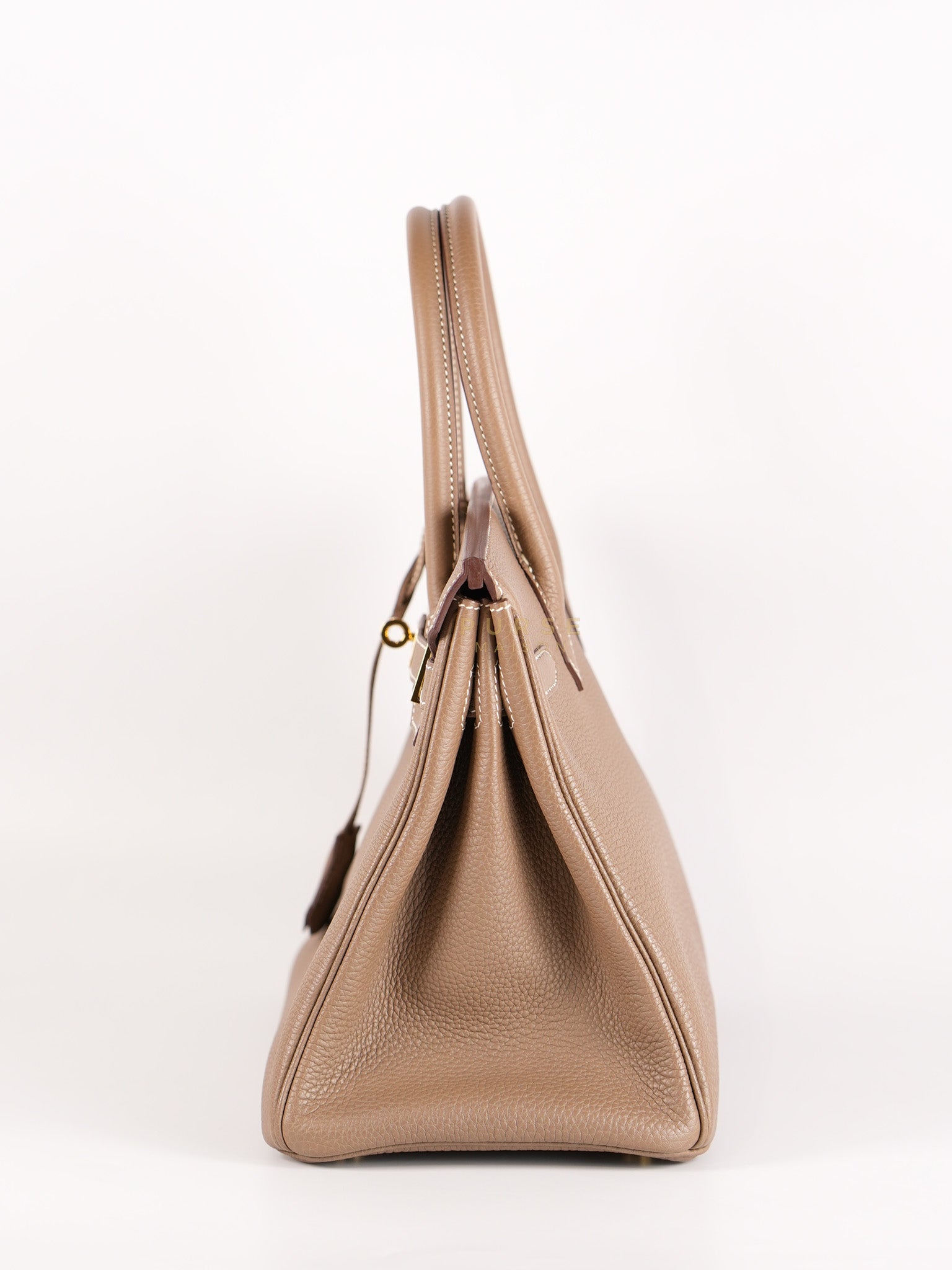Birkin 30 Retourne Etoupe in Togo Leather and Gold Hardware Stamp Y (2020) | Purse Maison Luxury Bags Shop