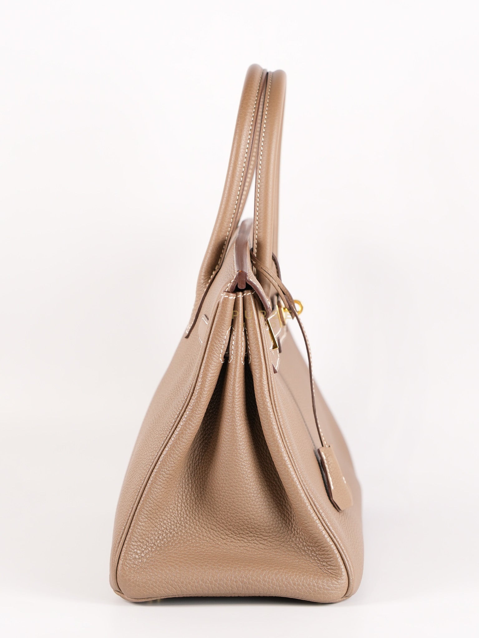 Birkin 30 Retourne Etoupe in Togo Leather and Gold Hardware Stamp Y (2020) | Purse Maison Luxury Bags Shop