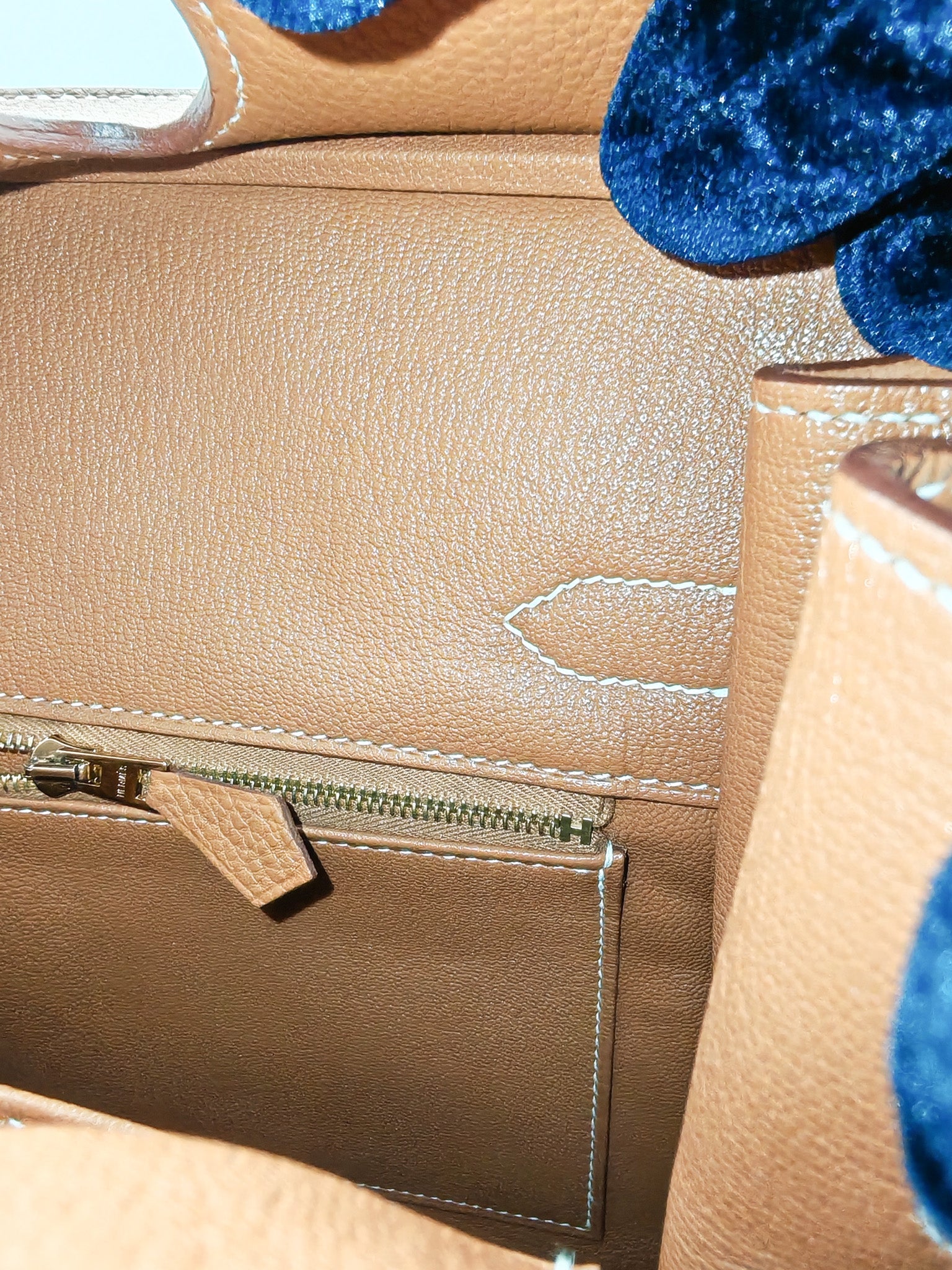 Birkin 30 Retourne Gold in Togo Leather and Gold Hardware Stamp U(2022) | Purse Maison Luxury Bags Shop