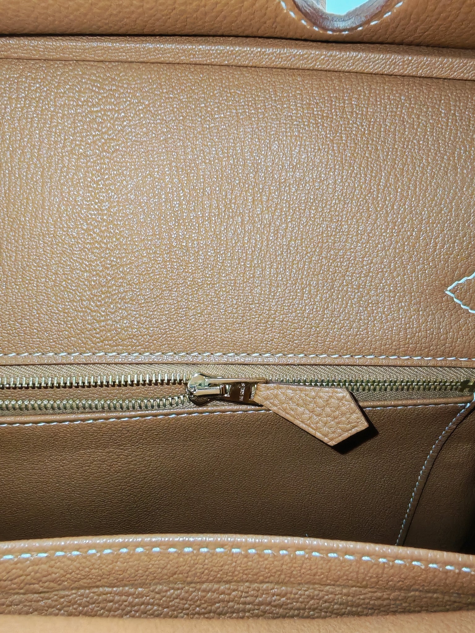 Birkin 30 Retourne Gold in Togo Leather and Gold Hardware Stamp U(2022) | Purse Maison Luxury Bags Shop