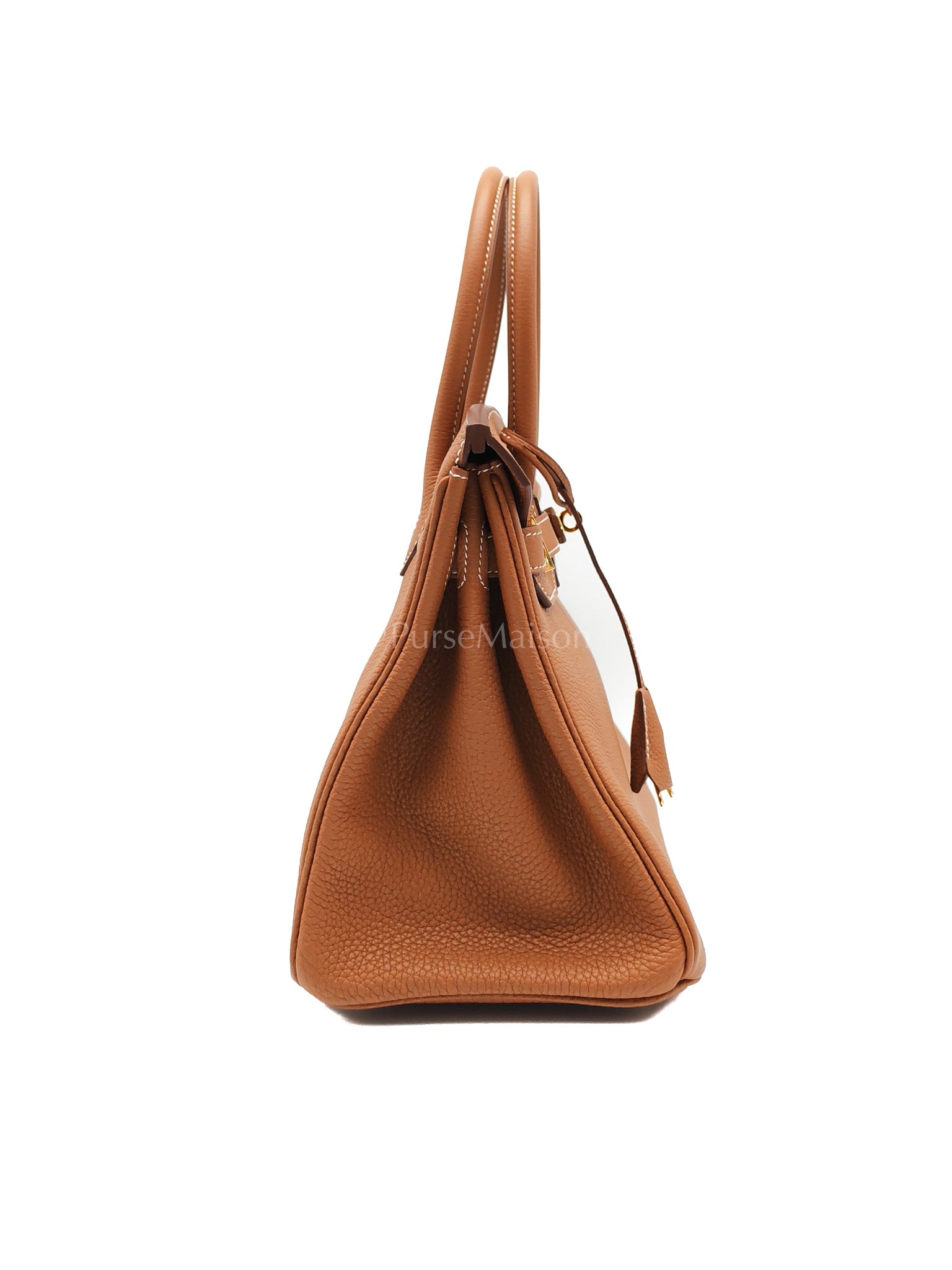 Birkin 30 Retourne Gold in Togo Leather and Gold Hardware Stamp U(2022) | Purse Maison Luxury Bags Shop