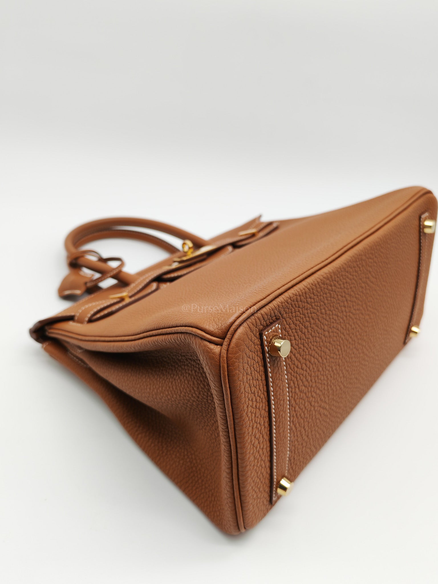 Birkin 30 Retourne Gold in Togo Leather and Gold Hardware Stamp U(2022) | Purse Maison Luxury Bags Shop