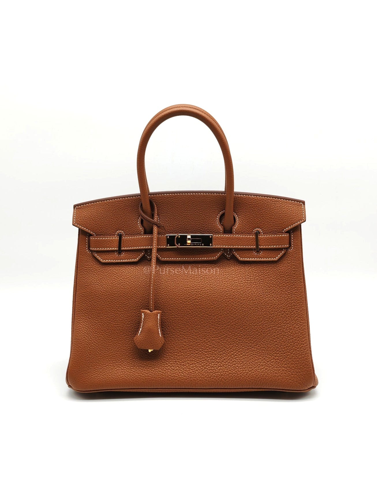 Birkin 30 Retourne Gold in Togo Leather and Gold Hardware Stamp U(2022) | Purse Maison Luxury Bags Shop