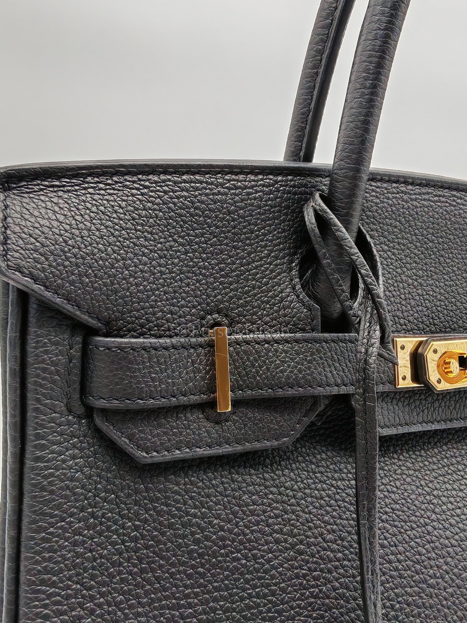 Birkin 30 Retourne in Black Togo Leather and Gold Hardware Stamp Z (2021) | Purse Maison Luxury Bags Shop