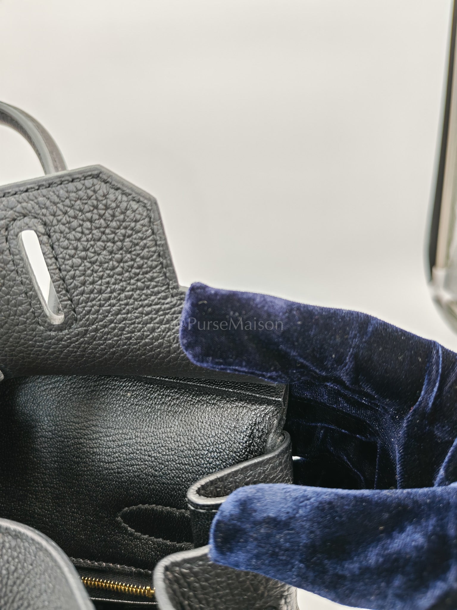 Birkin 30 Retourne in Black Togo Leather and Gold Hardware Stamp Z (2021) | Purse Maison Luxury Bags Shop