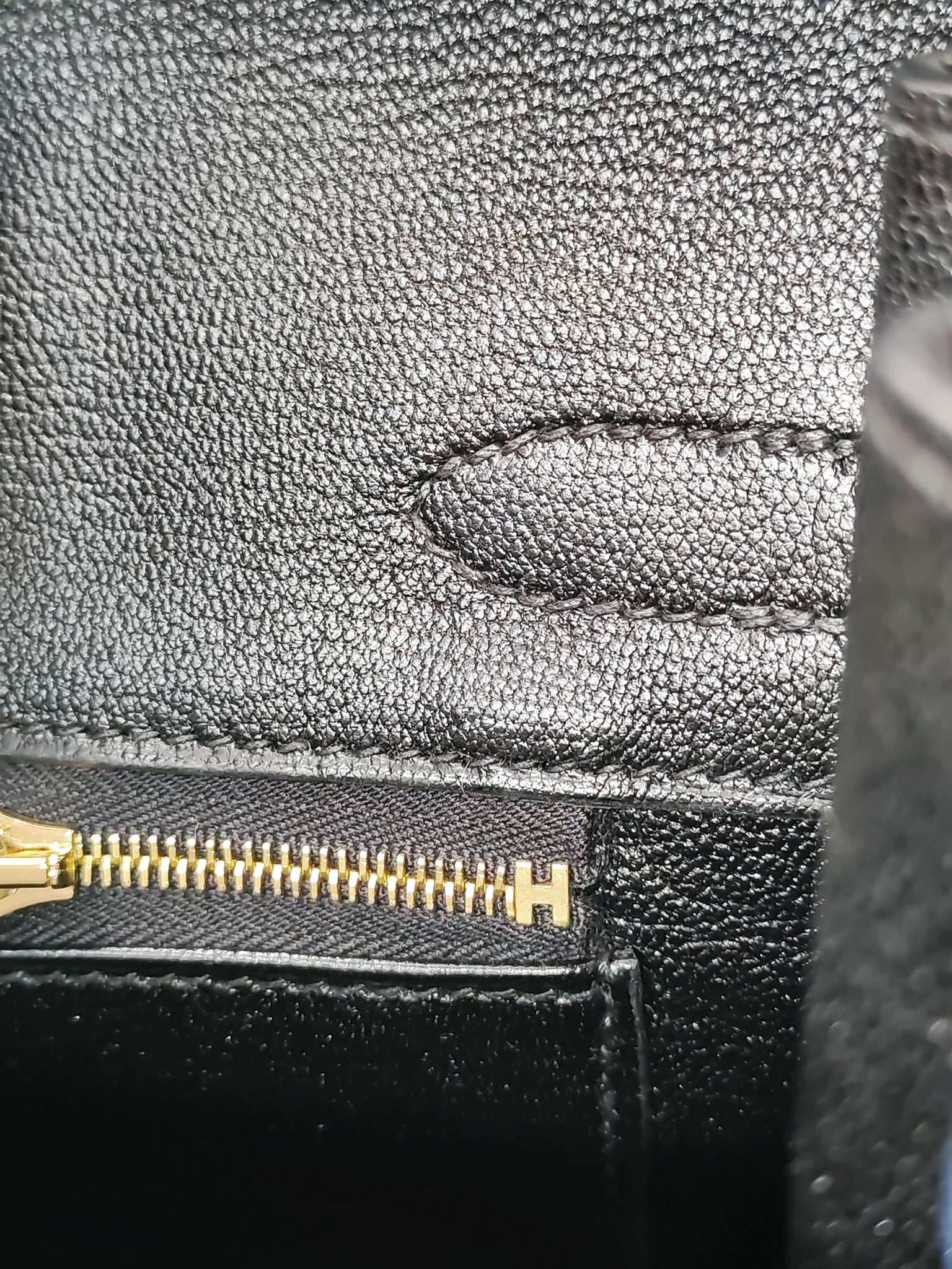 Birkin 30 Retourne in Black Togo Leather and Gold Hardware Stamp Z (2021) | Purse Maison Luxury Bags Shop