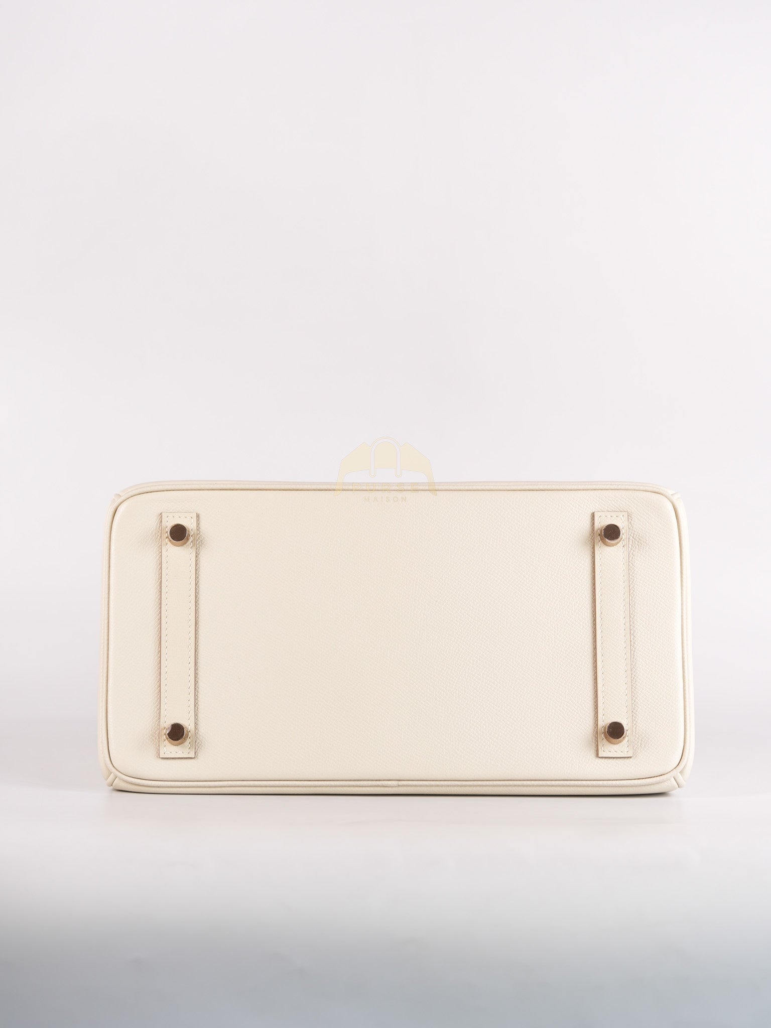 Birkin 30 Retourne in Craie Epsom Leather and Gold Hardware Stamp D (2019) | Purse Maison Luxury Bags Shop