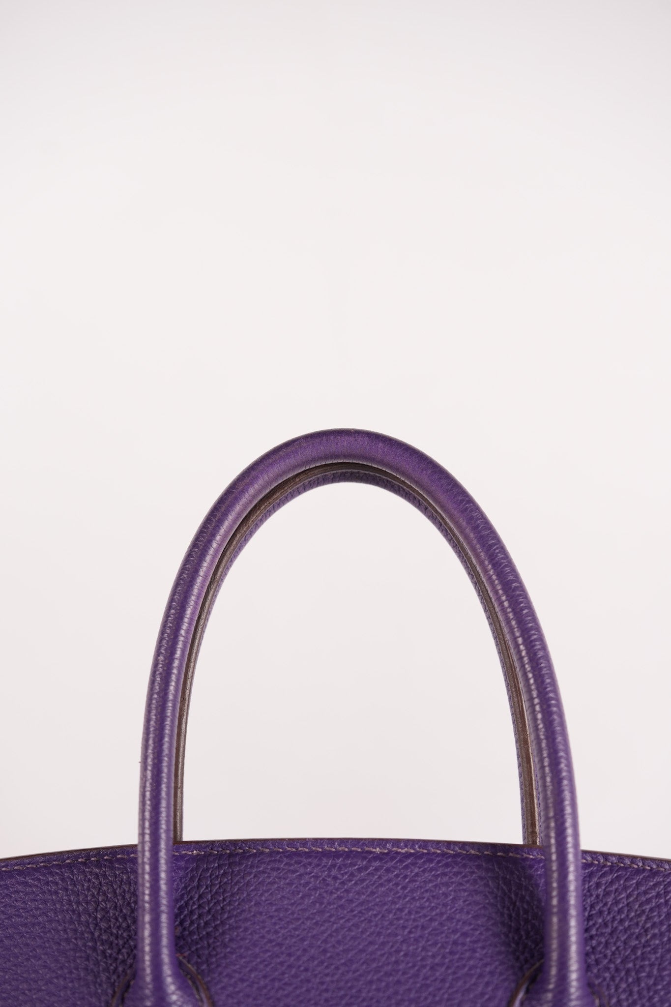 Birkin 30 Retourne in Purple Togo Leather and Palladium Square N (2010) | Purse Maison Luxury Bags Shop