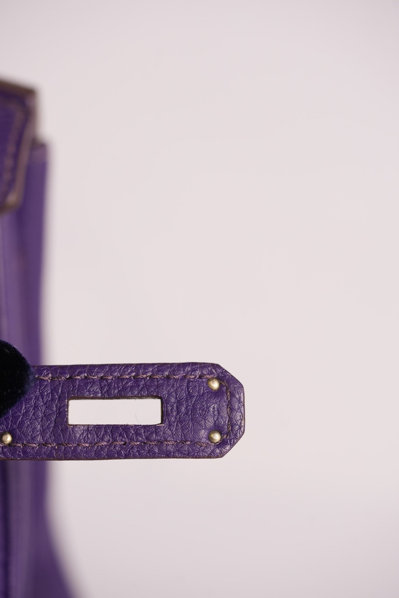 Birkin 30 Retourne in Purple Togo Leather and Palladium Square N (2010) | Purse Maison Luxury Bags Shop