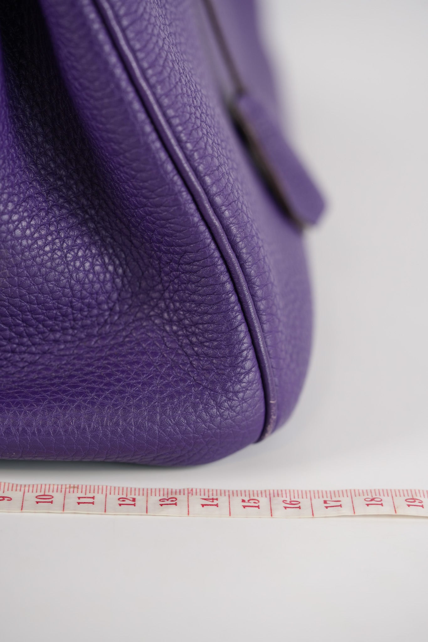 Birkin 30 Retourne in Purple Togo Leather and Palladium Square N (2010) | Purse Maison Luxury Bags Shop