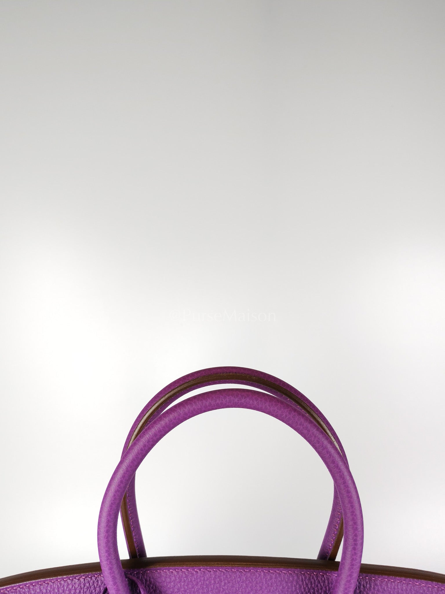 Birkin 30 Retourne in Purple Togo Loeather and Gold Hardware Stamp T (2015) | Purse Maison Luxury Bags Shop