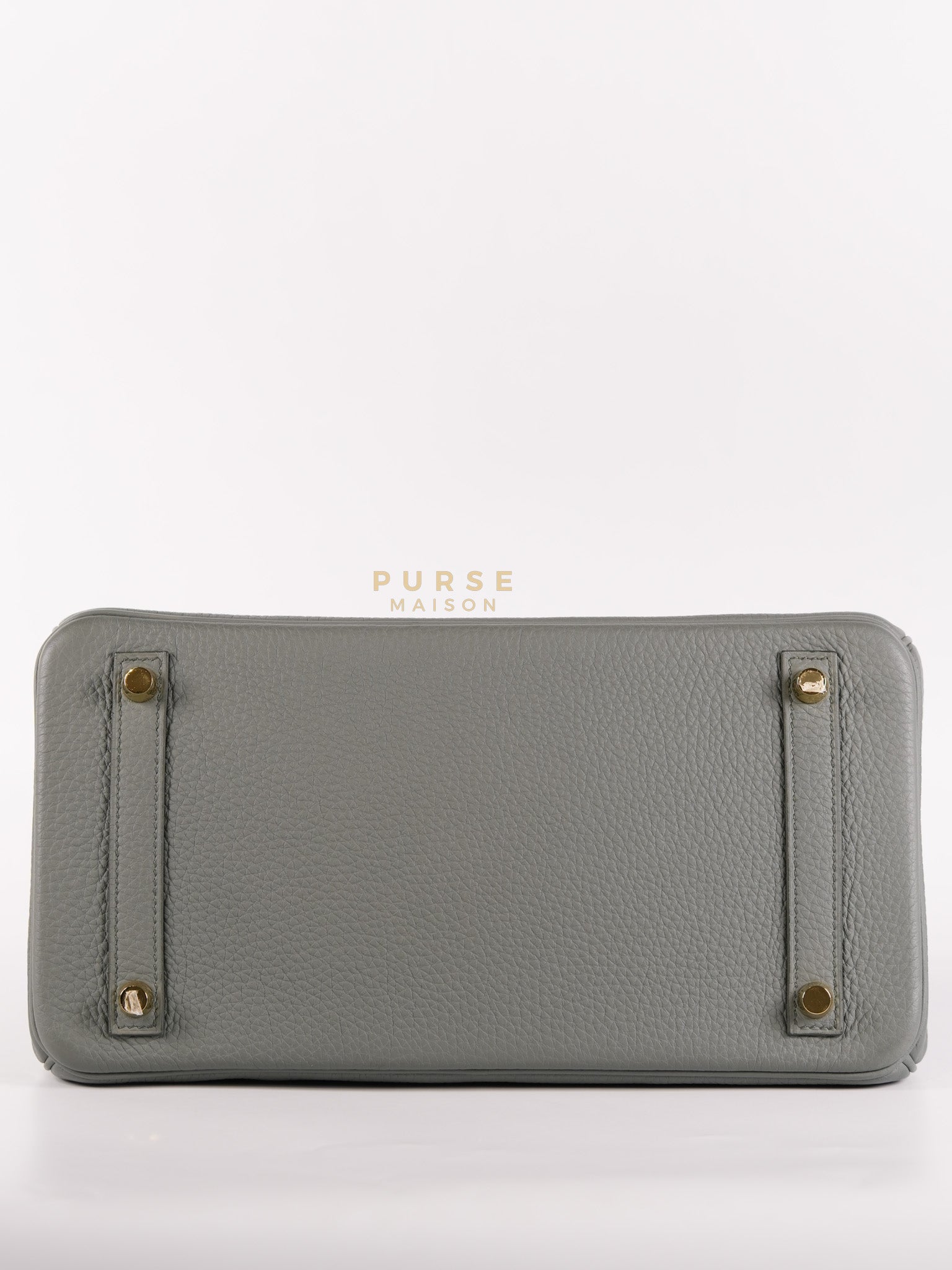 Birkin 30 Retourne Vert Amande in Togo Leather and Gold Hardware Stamp D (2019) | Purse Maison Luxury Bags Shop