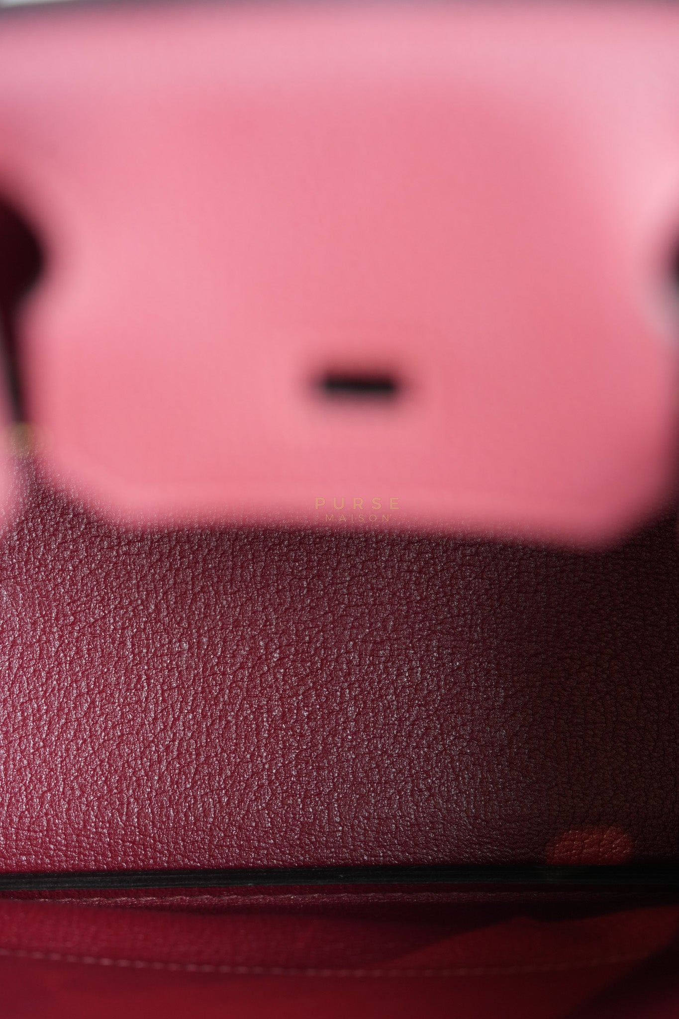 Birkin 30 Rouge Grenat in Togo Leather and Gold Hardware Stamp A (2017) | Purse Maison Luxury Bags Shop