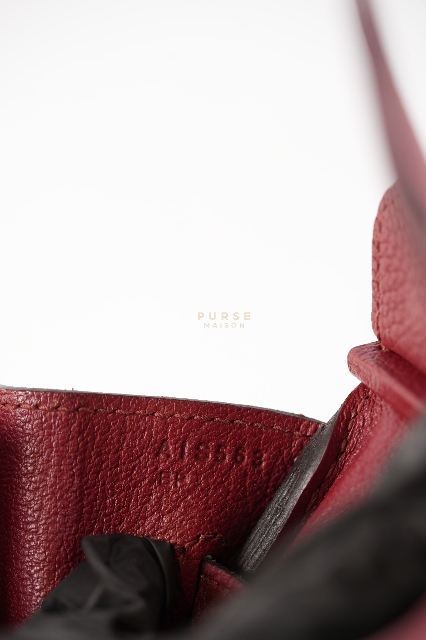 Birkin 30 Rouge Grenat in Togo Leather and Gold Hardware Stamp A (2017) | Purse Maison Luxury Bags Shop