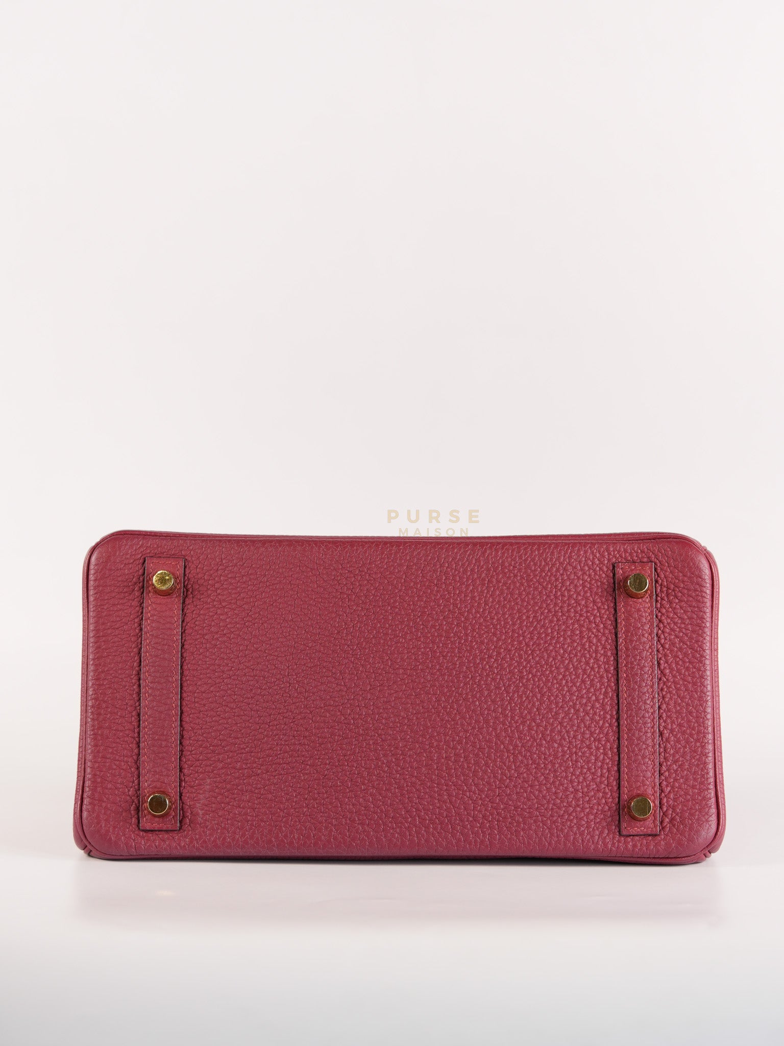 Birkin 30 Rouge Grenat in Togo Leather and Gold Hardware Stamp A (2017) | Purse Maison Luxury Bags Shop