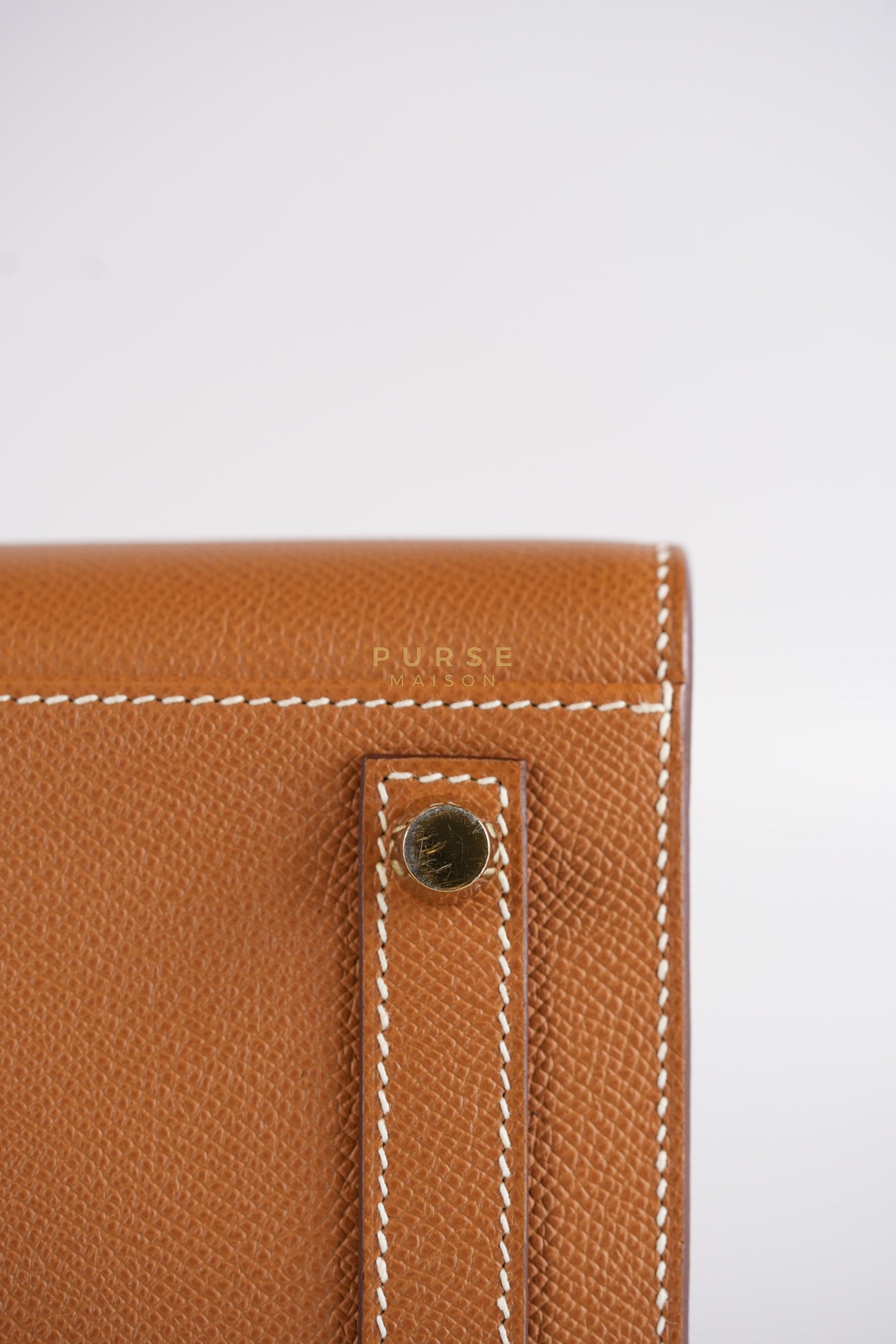 Birkin 30 Sellier Gold in Epsom Leather and Gold Hardware Stamp U (2022) | Purse Maison Luxury Bags Shop
