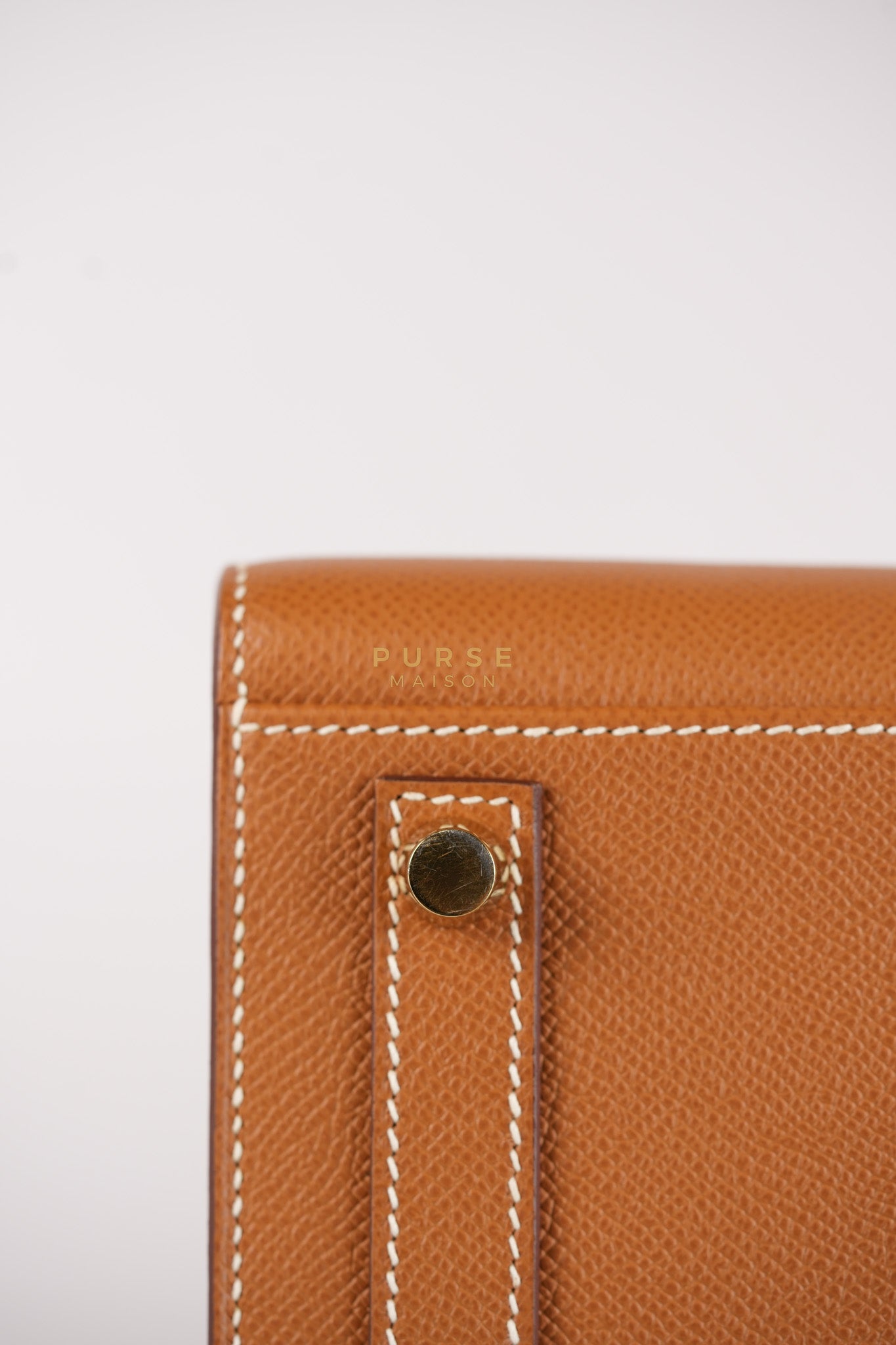 Birkin 30 Sellier Gold in Epsom Leather and Gold Hardware Stamp U (2022) | Purse Maison Luxury Bags Shop