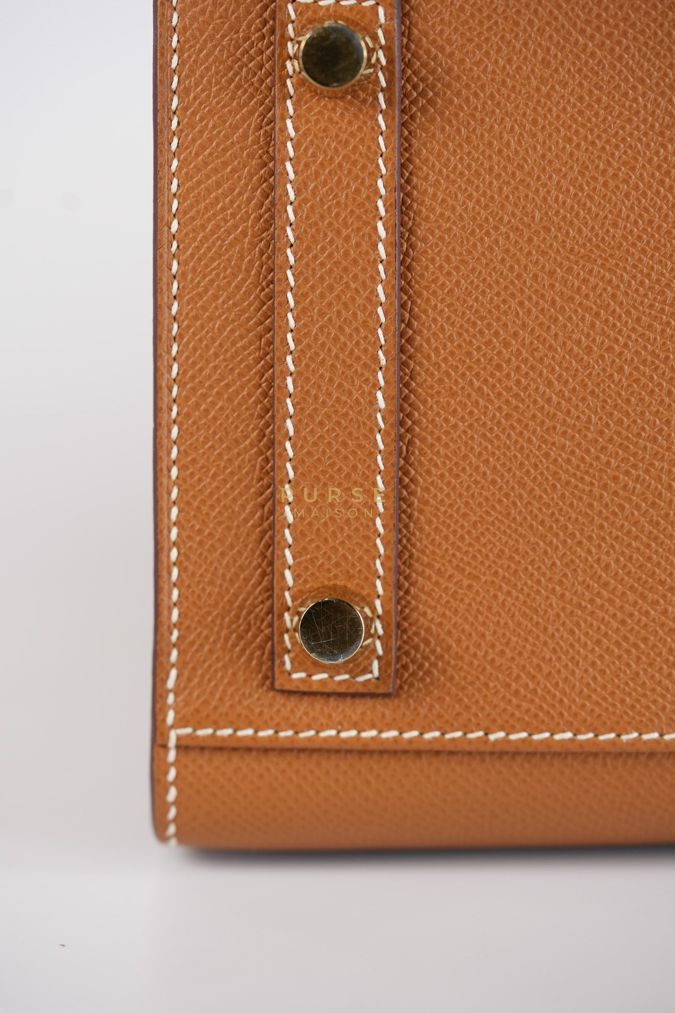 Birkin 30 Sellier Gold in Epsom Leather and Gold Hardware Stamp U (2022) | Purse Maison Luxury Bags Shop
