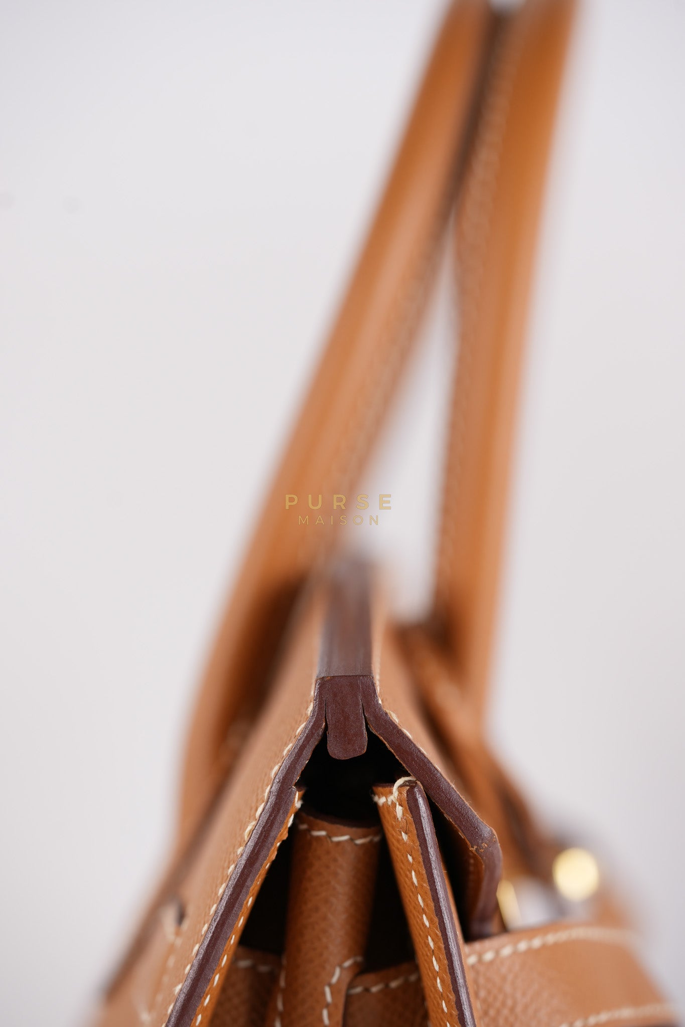 Birkin 30 Sellier Gold in Epsom Leather and Gold Hardware Stamp U (2022) | Purse Maison Luxury Bags Shop