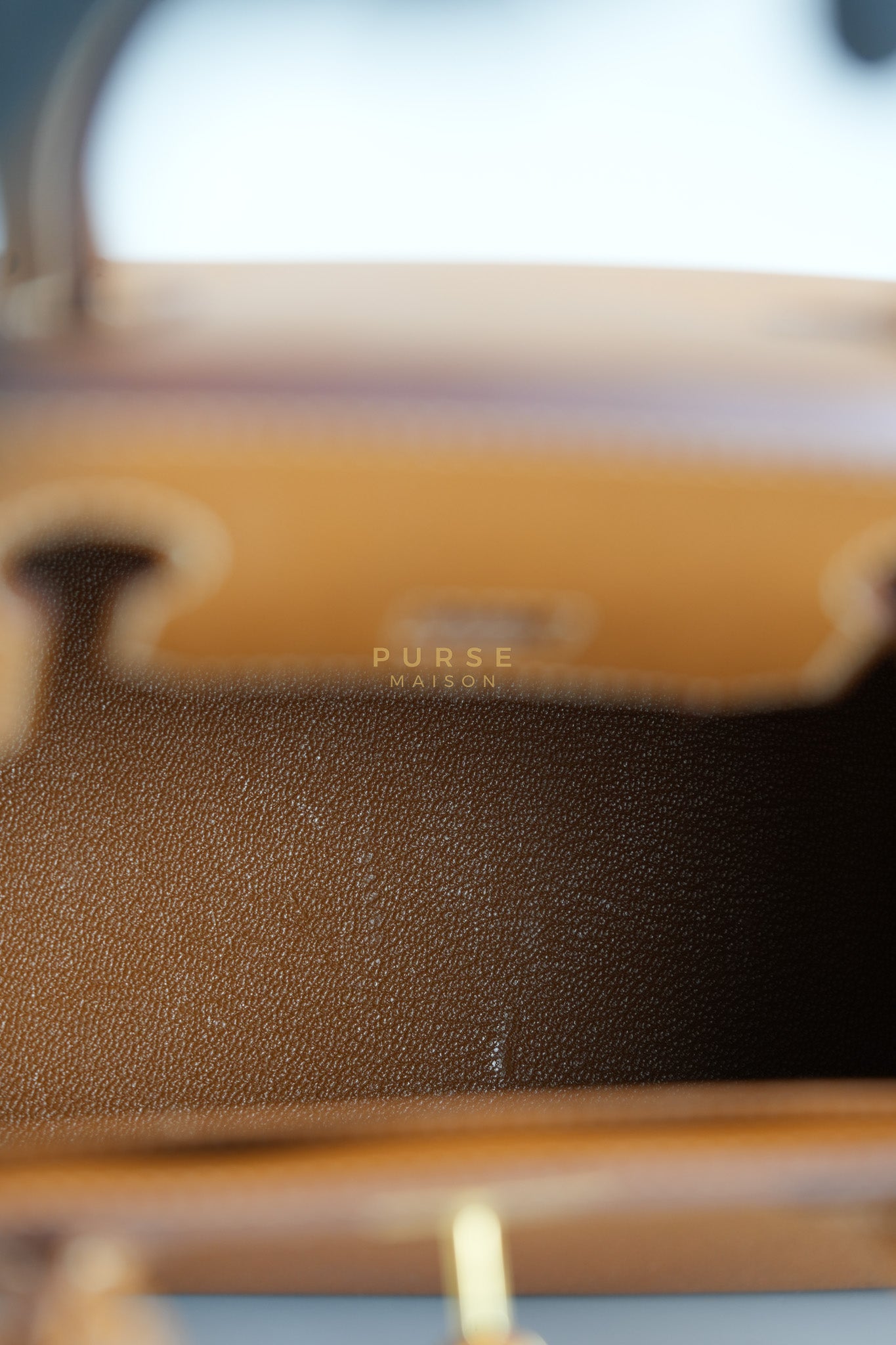 Birkin 30 Sellier Gold in Epsom Leather and Gold Hardware Stamp U (2022) | Purse Maison Luxury Bags Shop