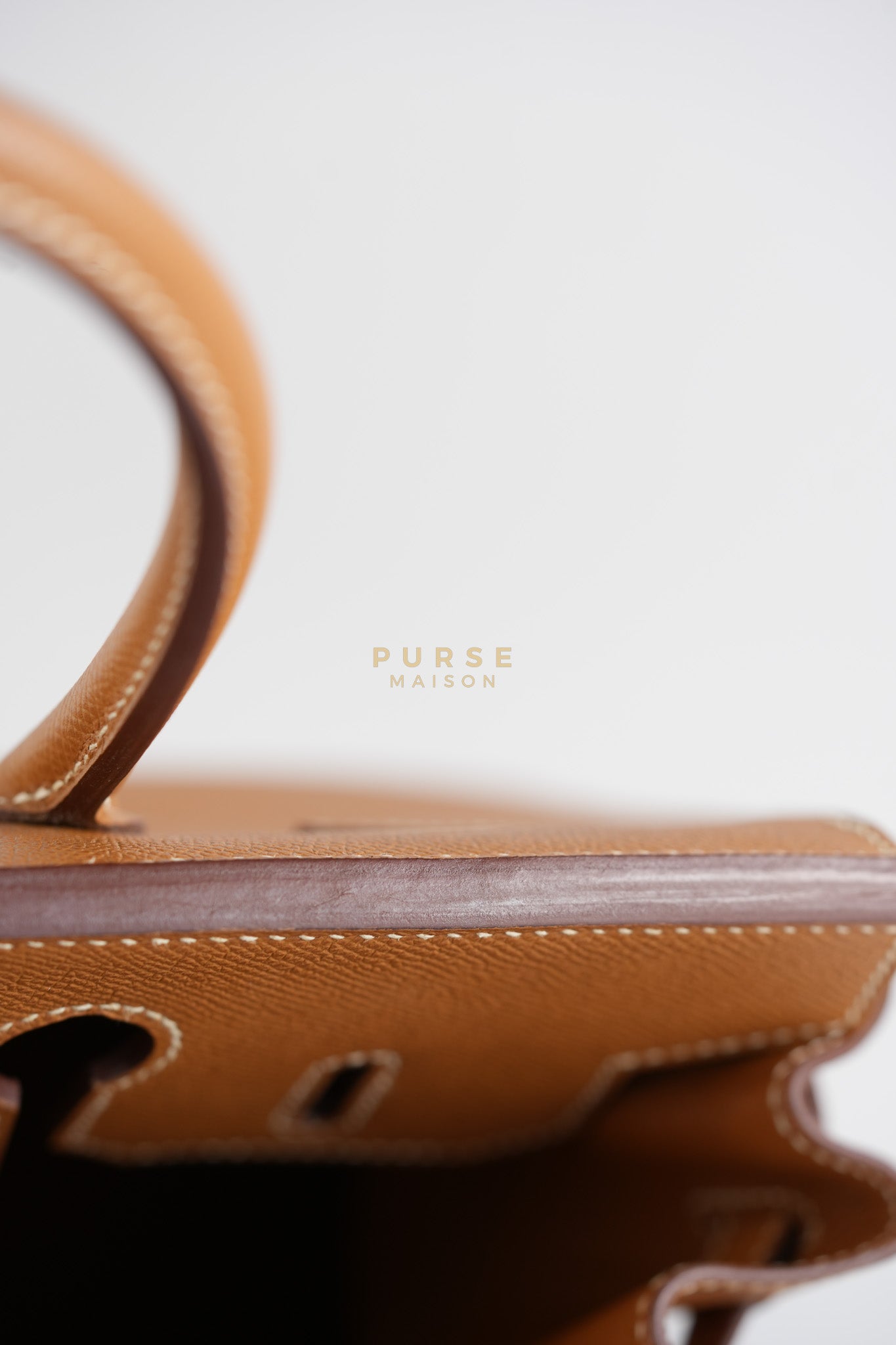 Birkin 30 Sellier Gold in Epsom Leather and Gold Hardware Stamp U (2022) | Purse Maison Luxury Bags Shop