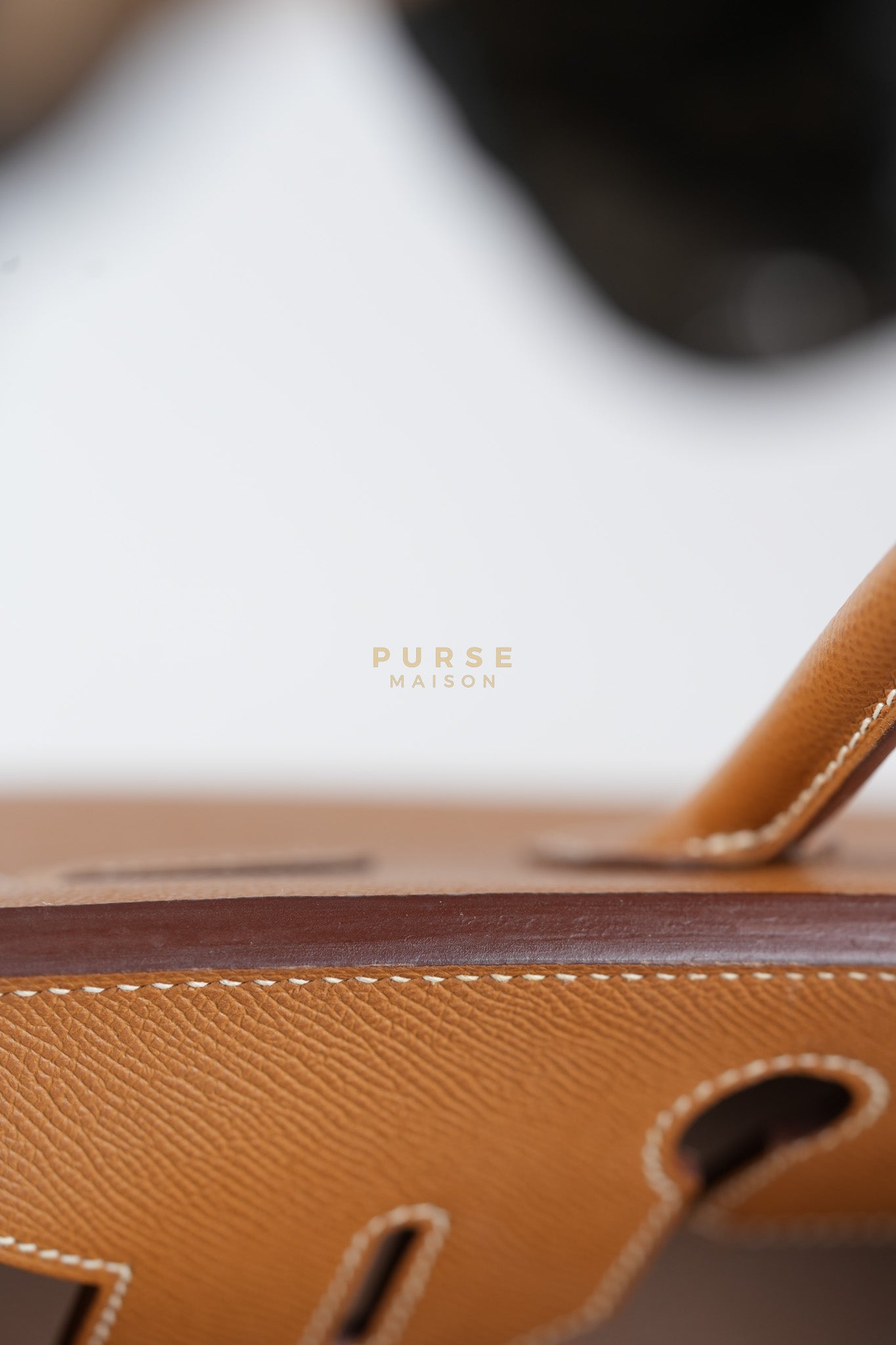 Birkin 30 Sellier Gold in Epsom Leather and Gold Hardware Stamp U (2022) | Purse Maison Luxury Bags Shop