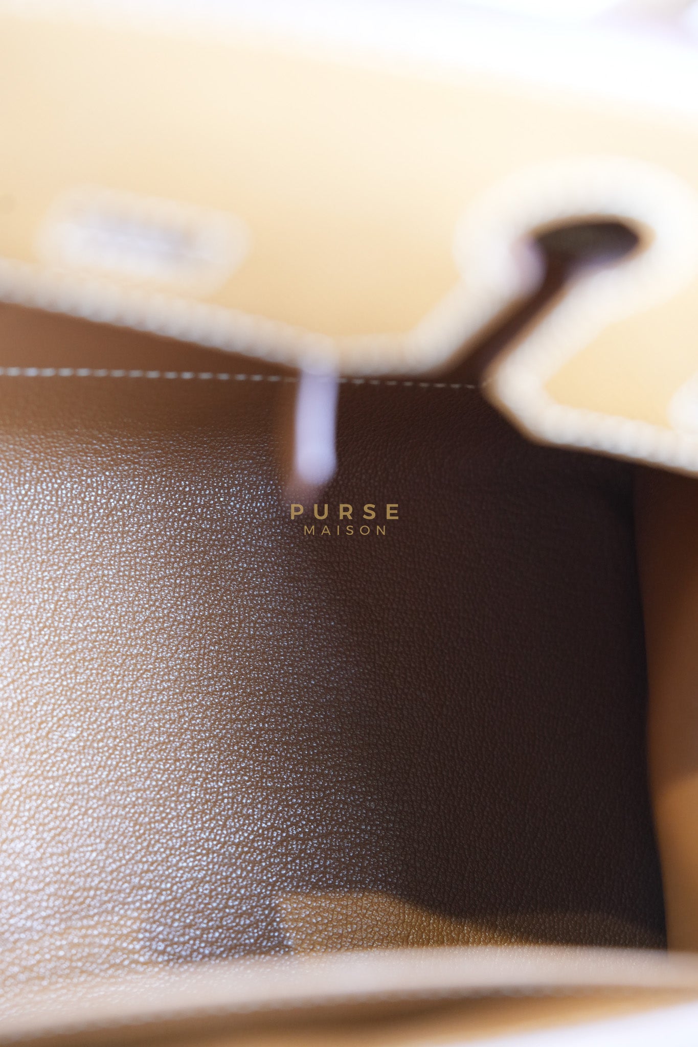 Birkin 30 Sellier Gold in Epsom Leather and Gold Hardware Stamp U (2022) | Purse Maison Luxury Bags Shop