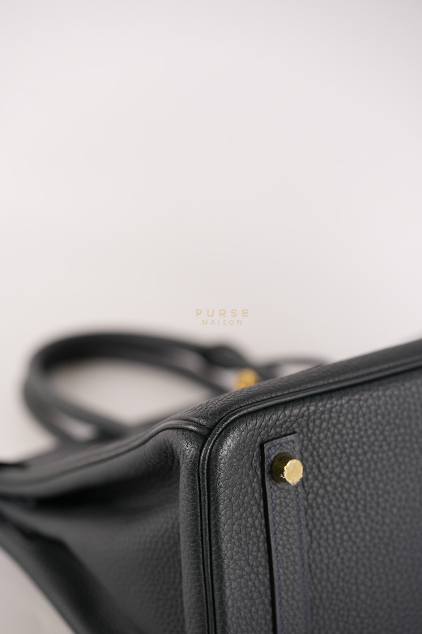 Birkin 30 Vert Rousseau in Togo Leather and Gold Hardware Stamp D (2019) | Purse Maison Luxury Bags Shop