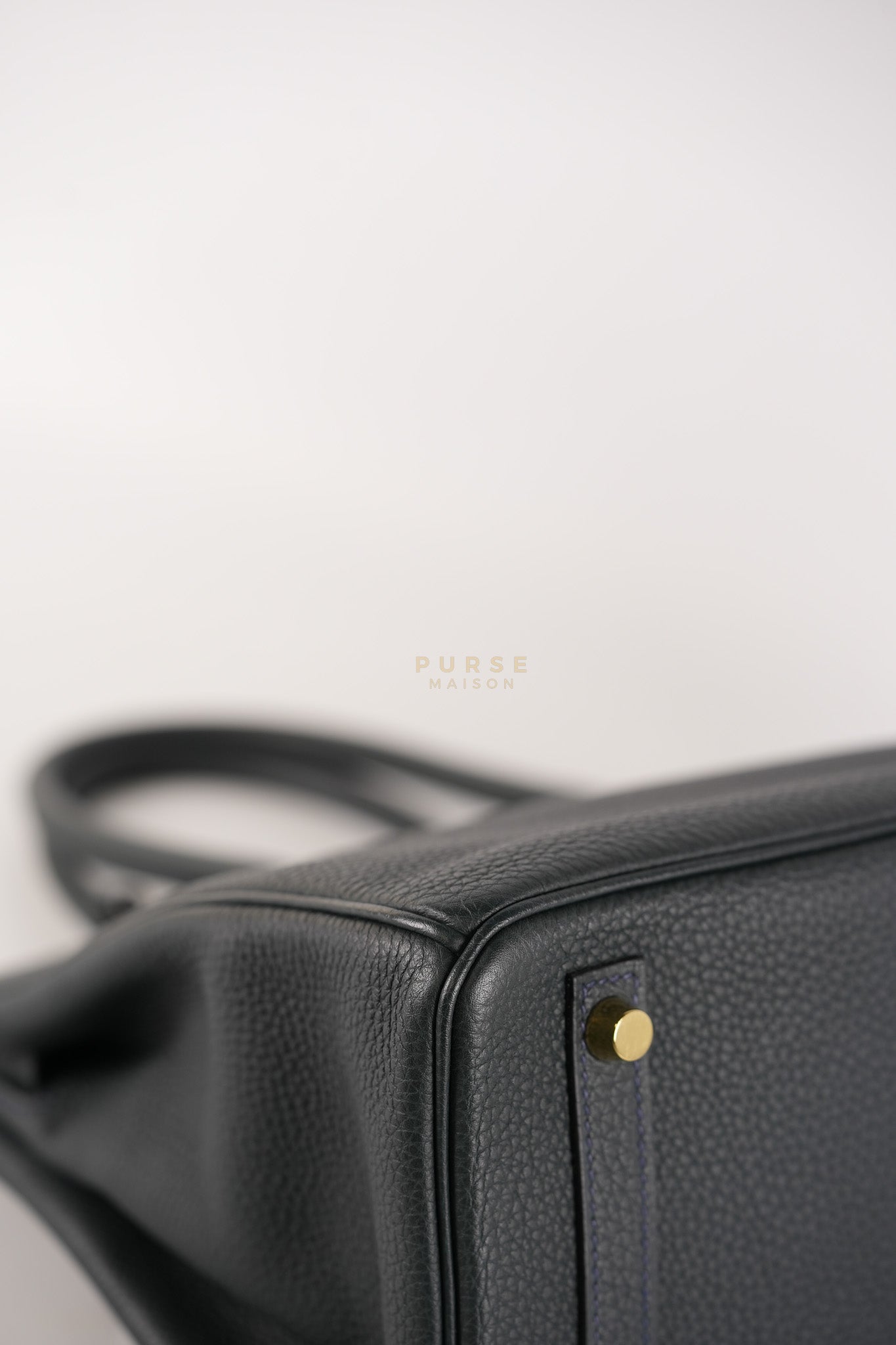 Birkin 30 Vert Rousseau in Togo Leather and Gold Hardware Stamp D (2019) | Purse Maison Luxury Bags Shop