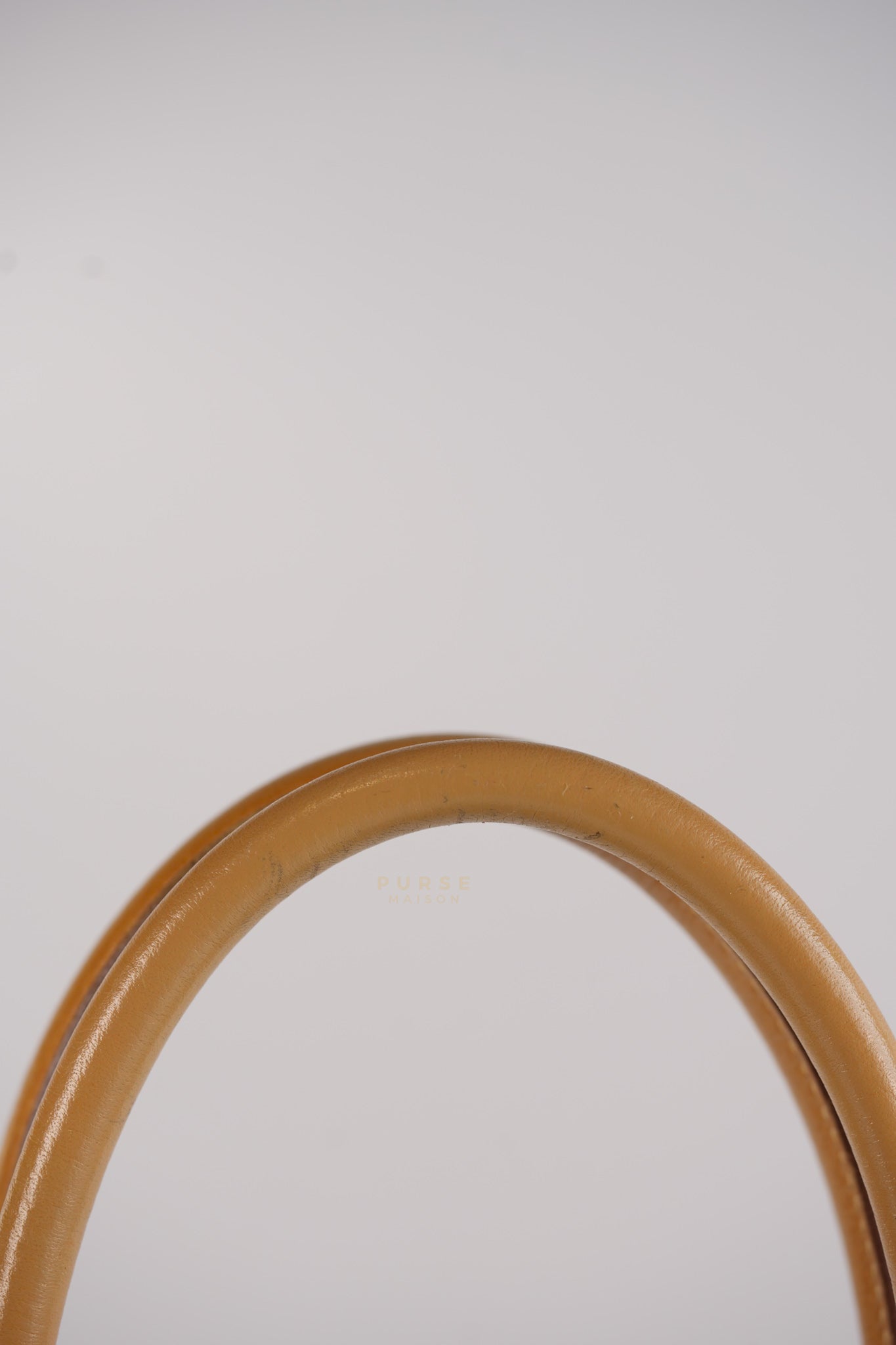 Birkin 35 Natural Sable Ardennes Epsom Leather On Gold Hardware Stamp Square A (1997) | Purse Maison Luxury Bags Shop