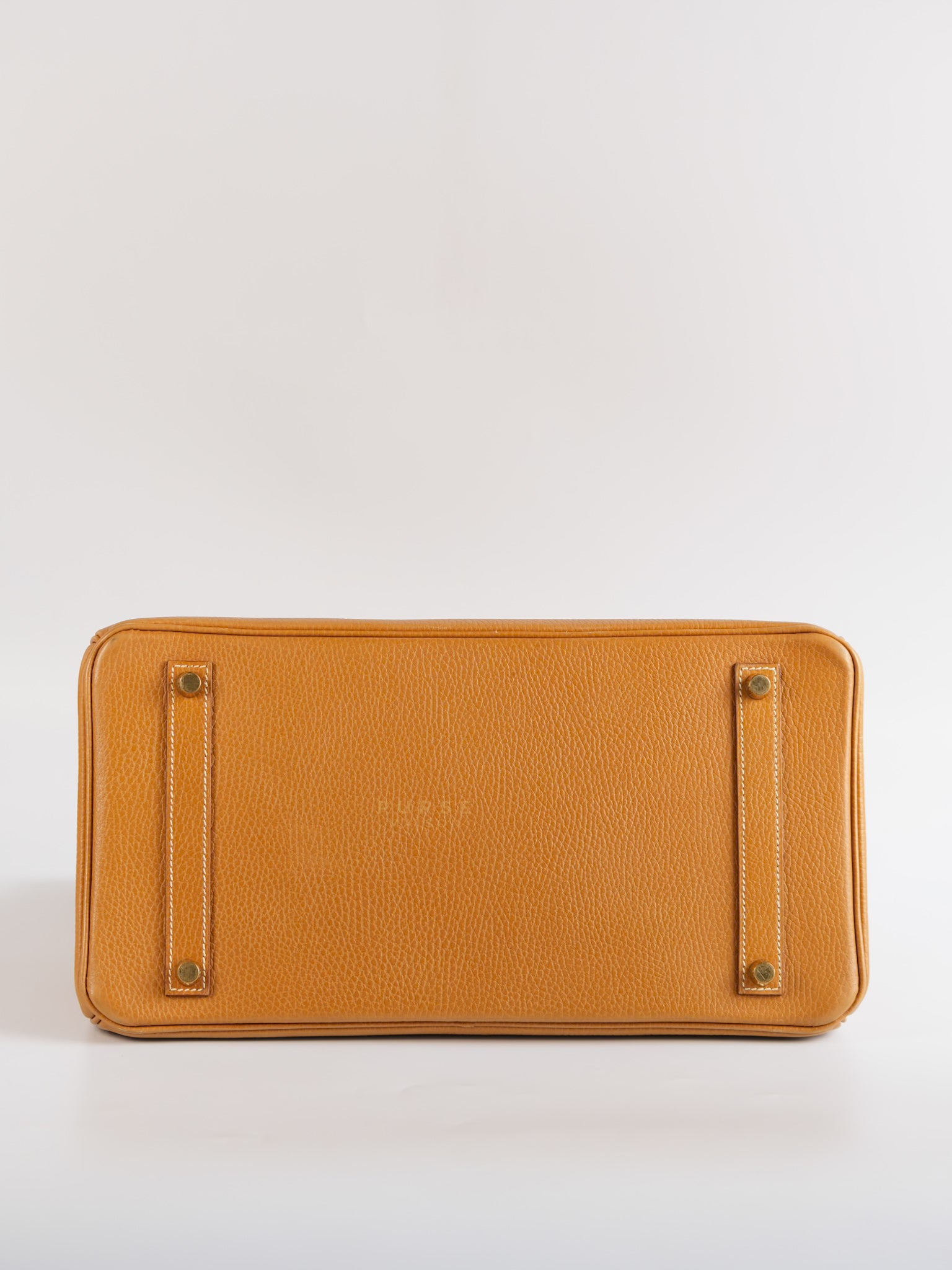 Birkin 35 Natural Sable Ardennes Epsom Leather On Gold Hardware Stamp Square A (1997) | Purse Maison Luxury Bags Shop