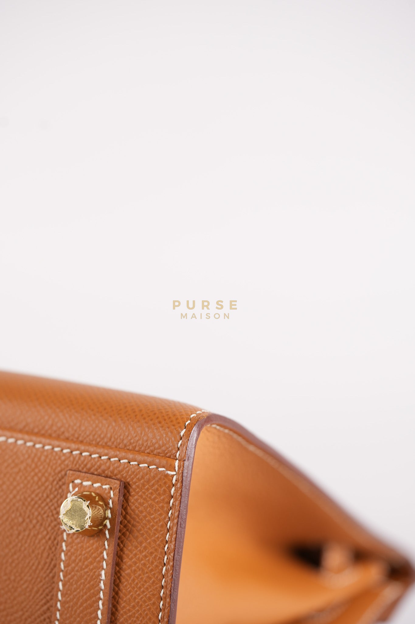 Birkin 25 Sellier in Gold Epsom Leather & Gold Hardware Stamp U(2022) | Purse Maison Luxury Bags Shop