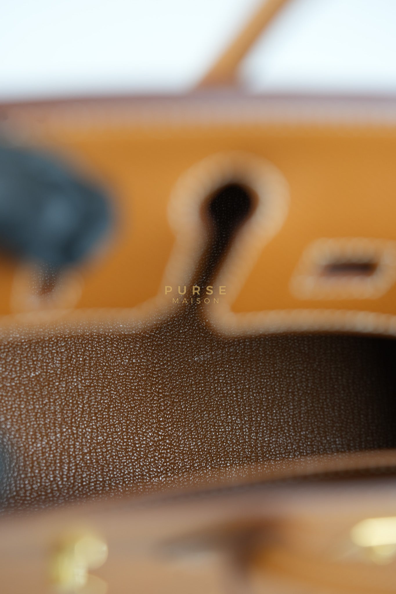 Birkin 25 Sellier in Gold Epsom Leather & Gold Hardware Stamp U(2022) | Purse Maison Luxury Bags Shop
