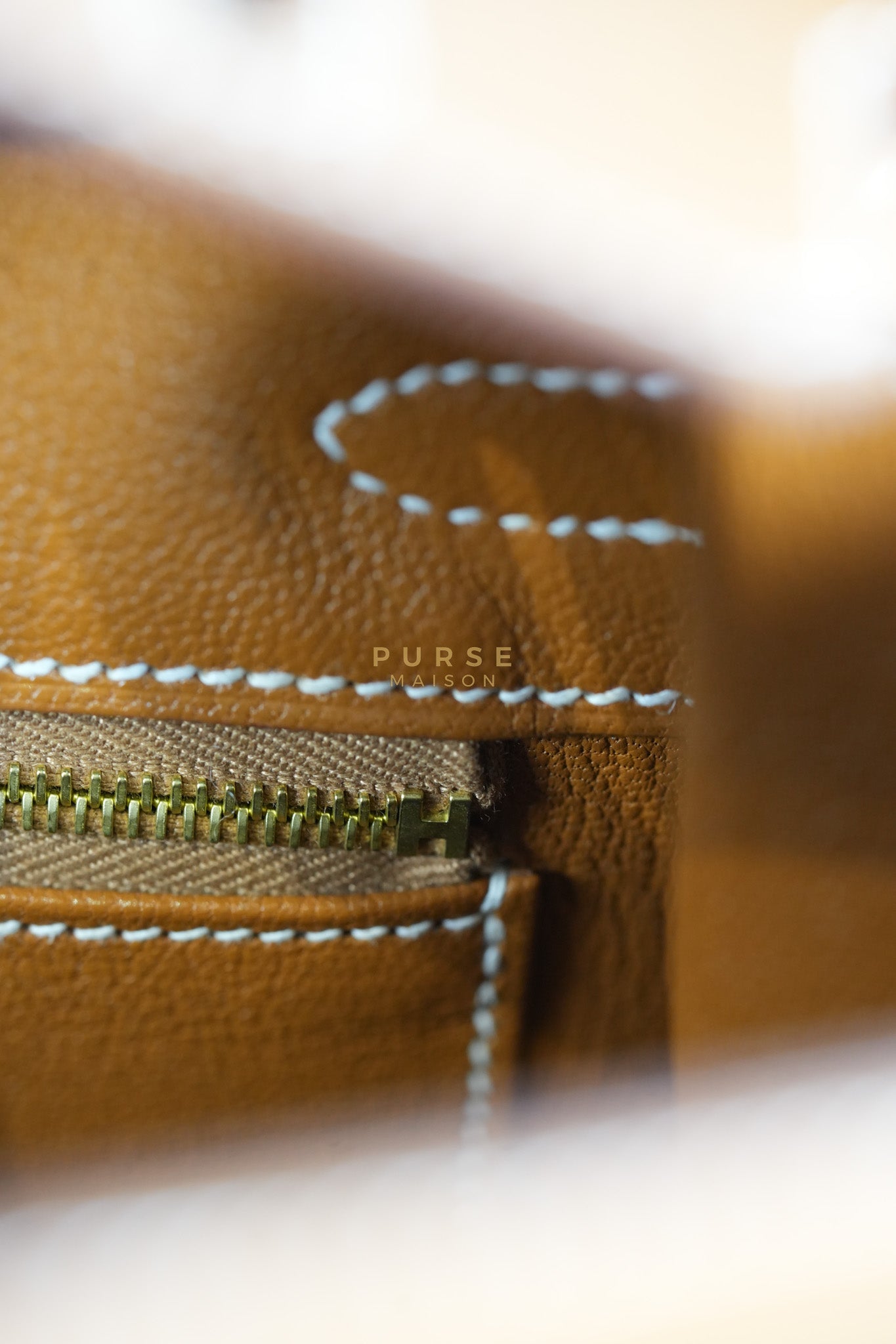 Birkin 25 Sellier in Gold Epsom Leather & Gold Hardware Stamp U(2022) | Purse Maison Luxury Bags Shop