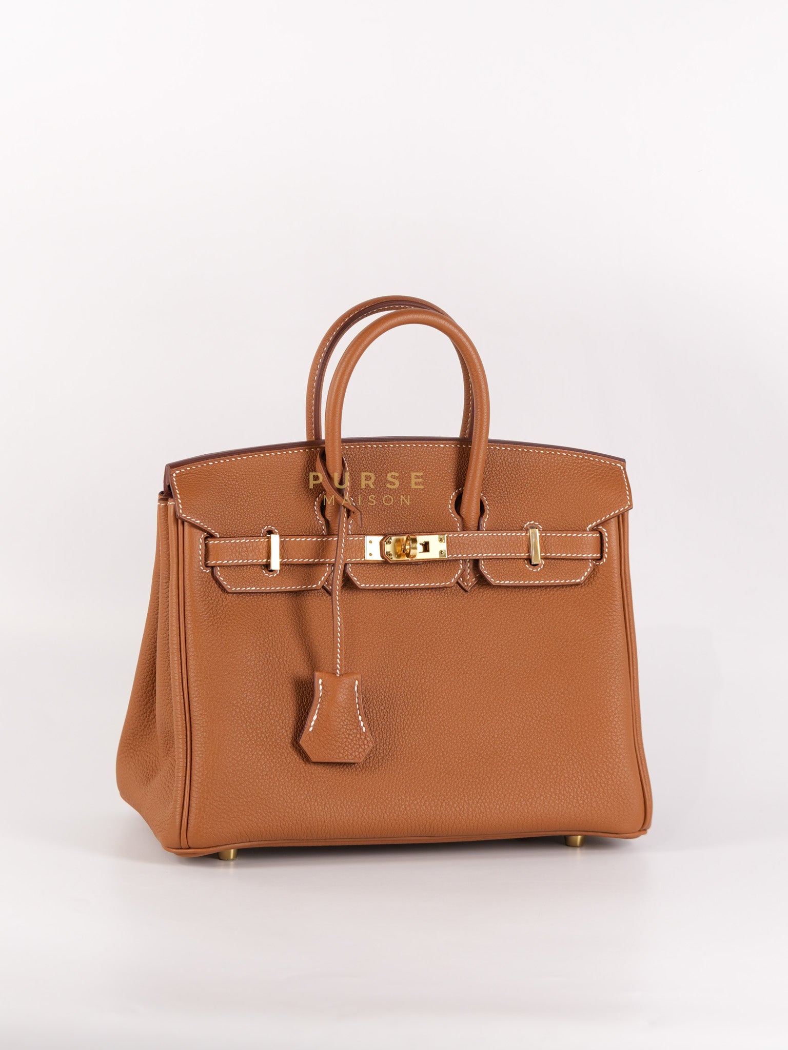 Birkin 25 in Gold Togo Leather & Gold Hardware Stamp B(2023)
