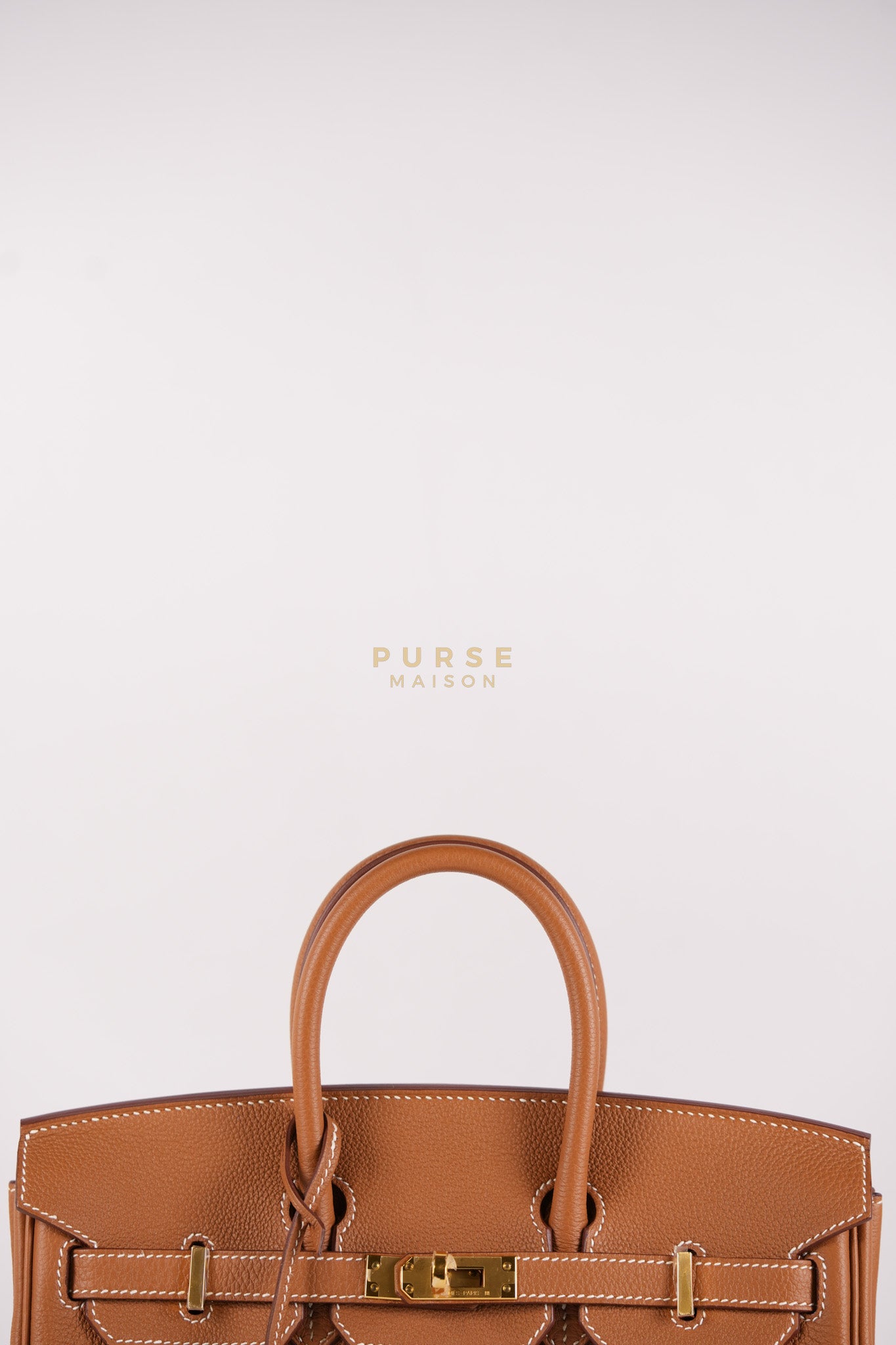 Birkin 25 in Gold Togo Leather & Gold Hardware Stamp B(2023)