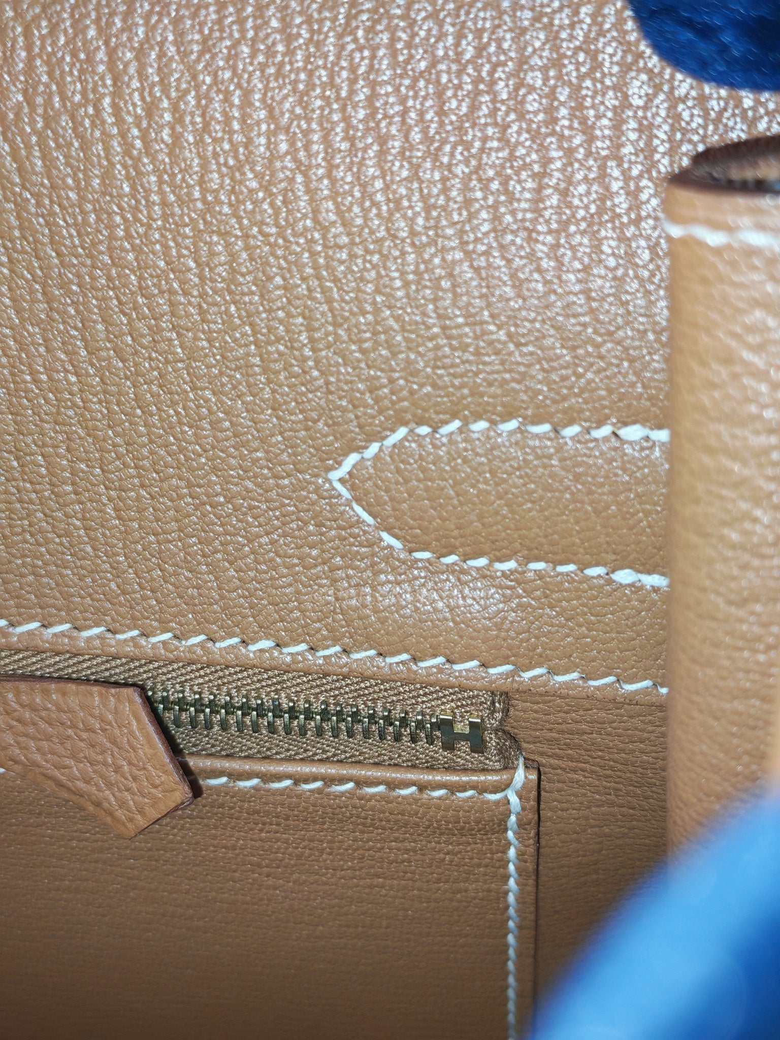 Birkin 30 Retourne in Gold Togo Leather & Gold Hardware Stamp A