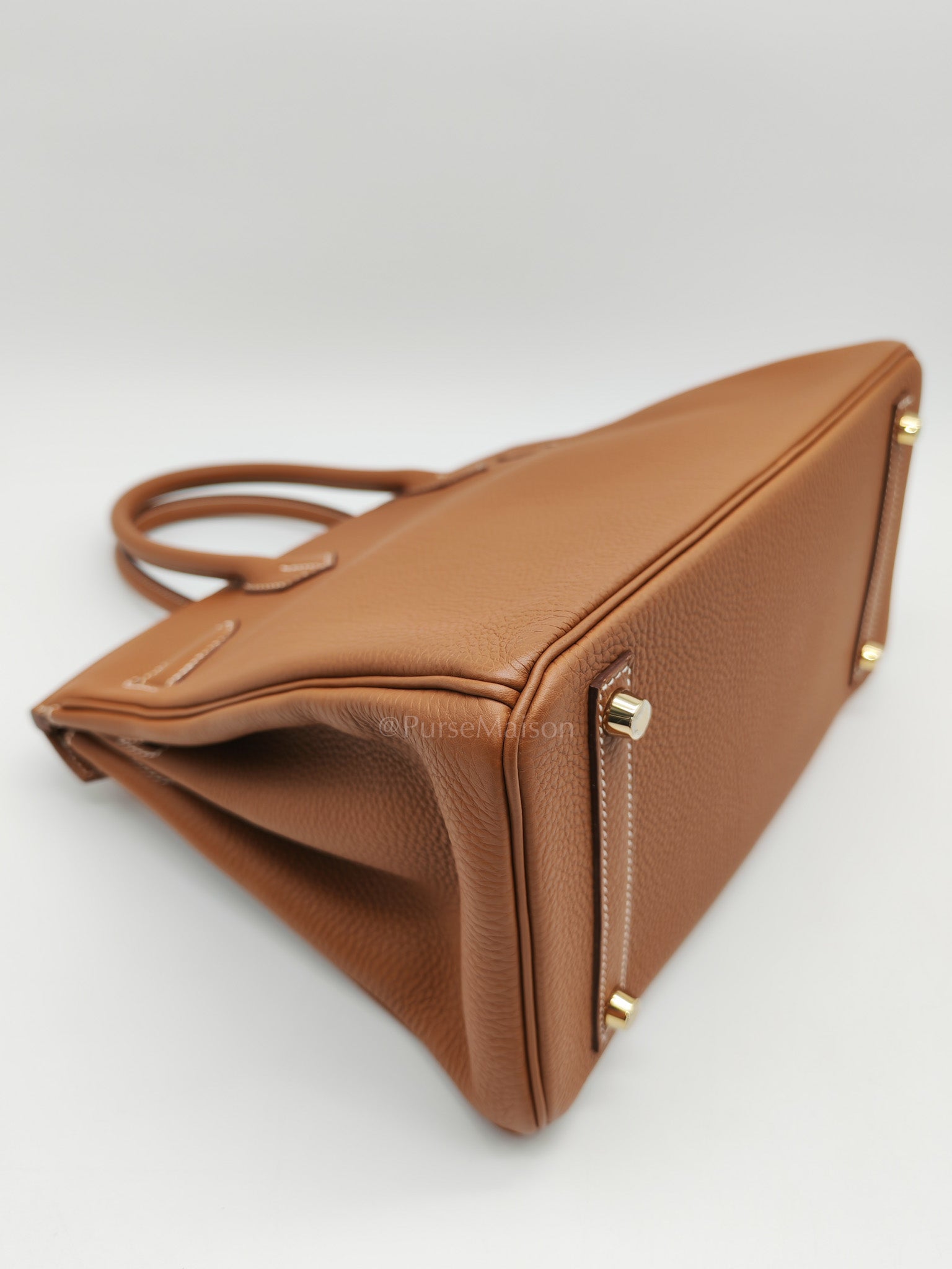 Birkin 30 Retourne in Gold Togo Leather & Gold Hardware Stamp A