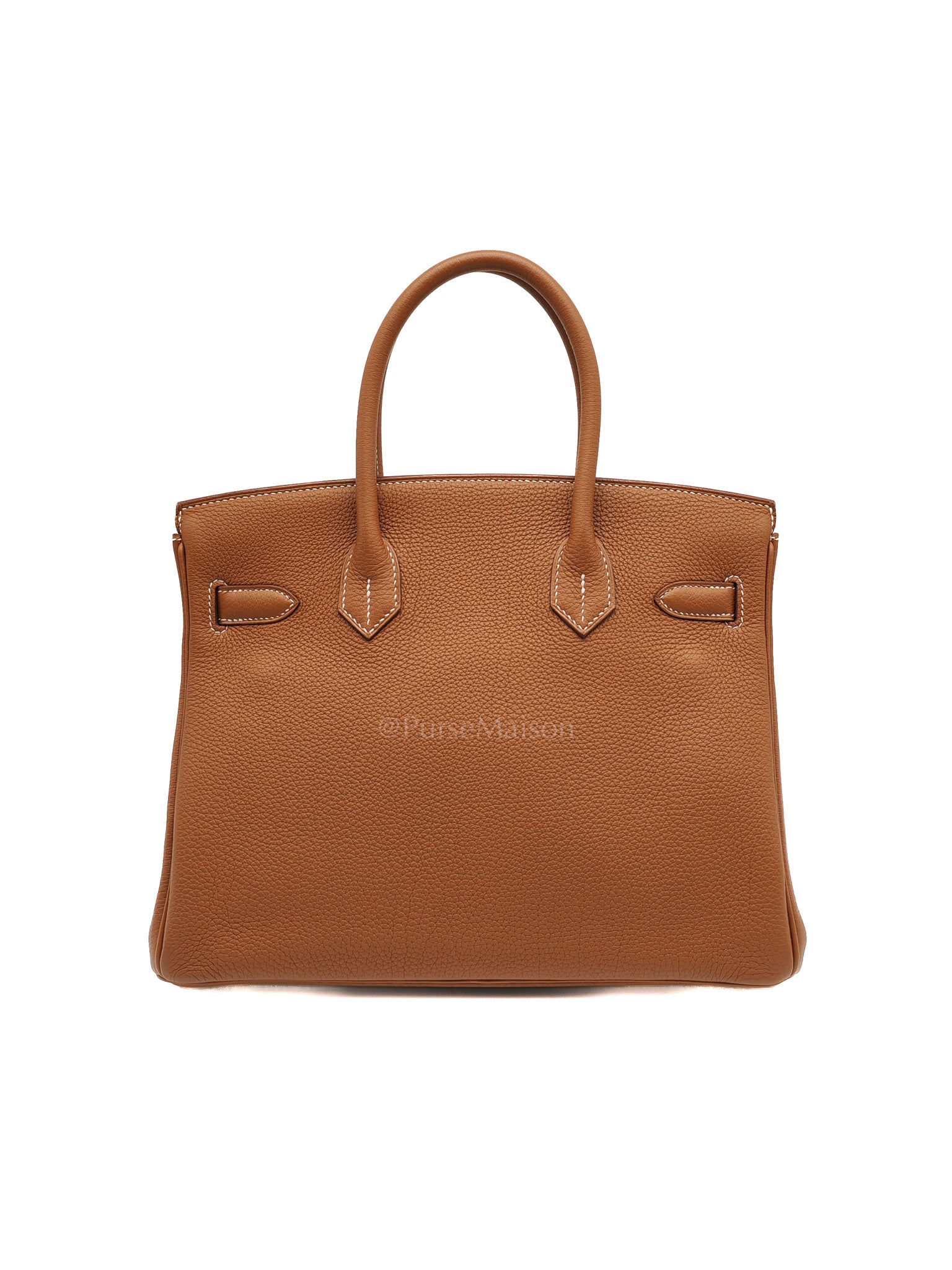 Birkin 30 Retourne in Gold Togo Leather & Gold Hardware Stamp A