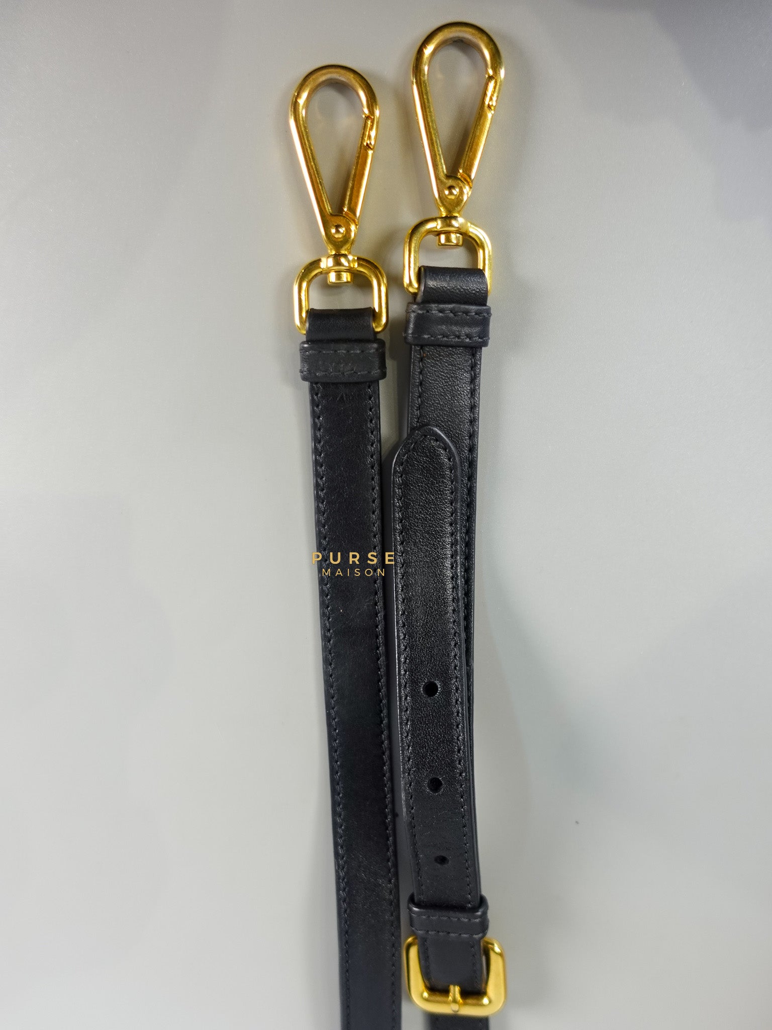 Black Nylon Tessuto And Leather Bauletto Shoulder Bag | Purse Maison Luxury Bags Shop