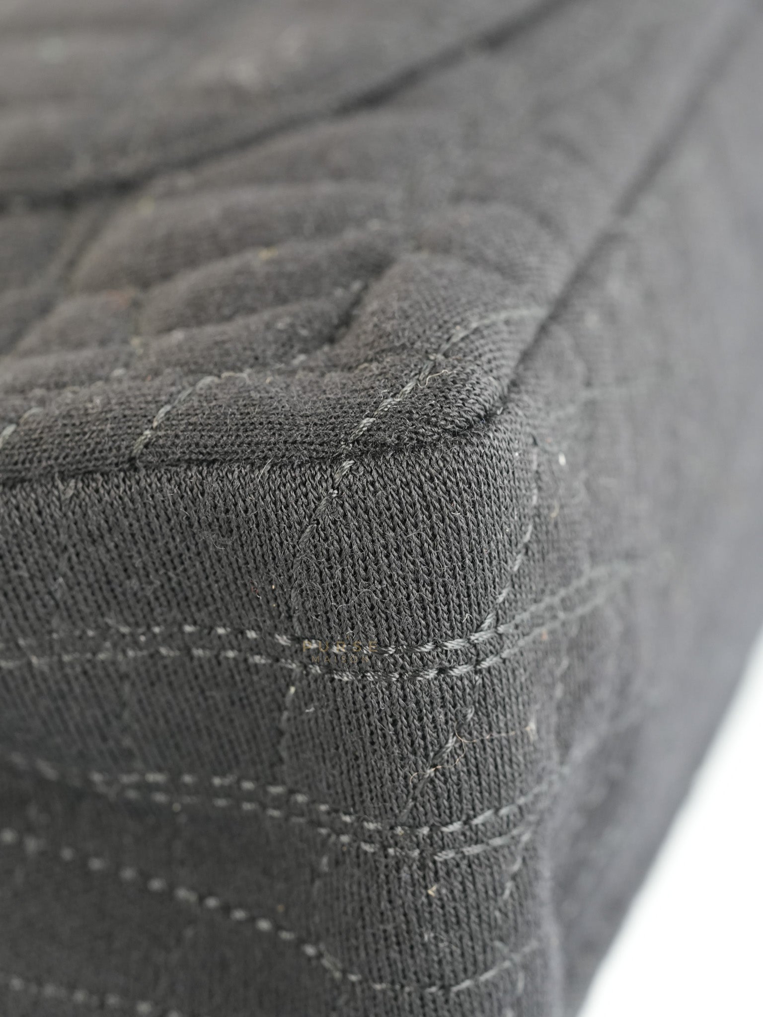 Black Reissue 2.55 Jersey Croco Quilt 227 Double Flap Ruthenium Hardware(Series 11) | Purse Maison Luxury Bags Shop
